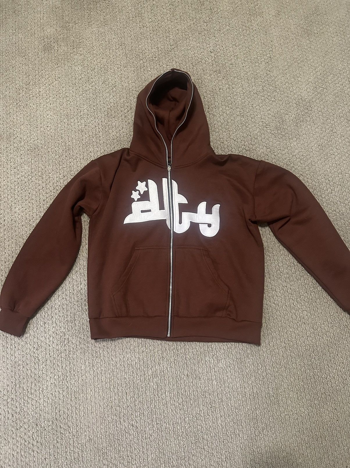 Divide The Youth Divide the youth brown full zip up | Grailed