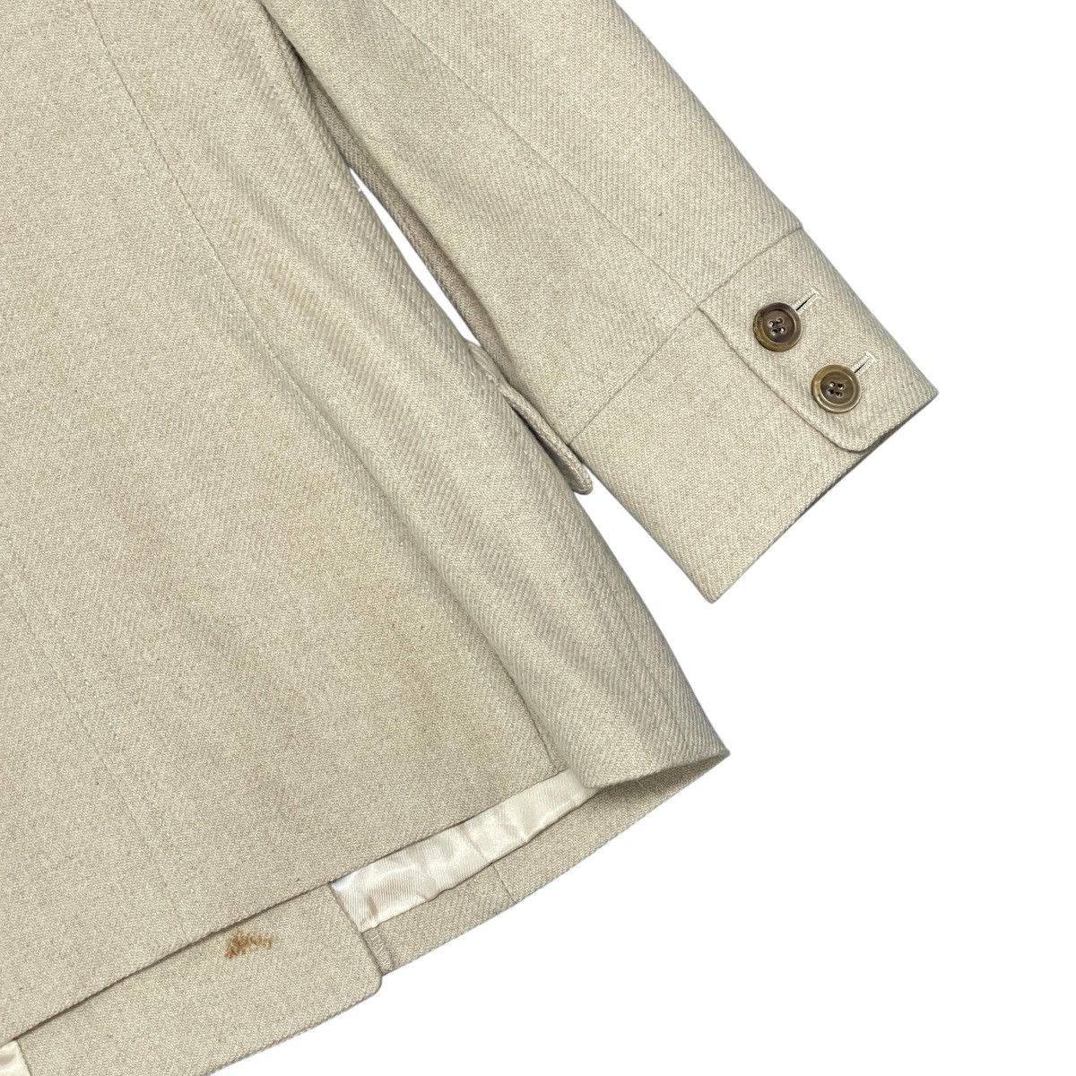 Louis Feraud Vintage Louis Feraud Paris Wool & Cashmere Peacoat Jacket Size S / US 4 / IT 40 - 13 Thumbnail