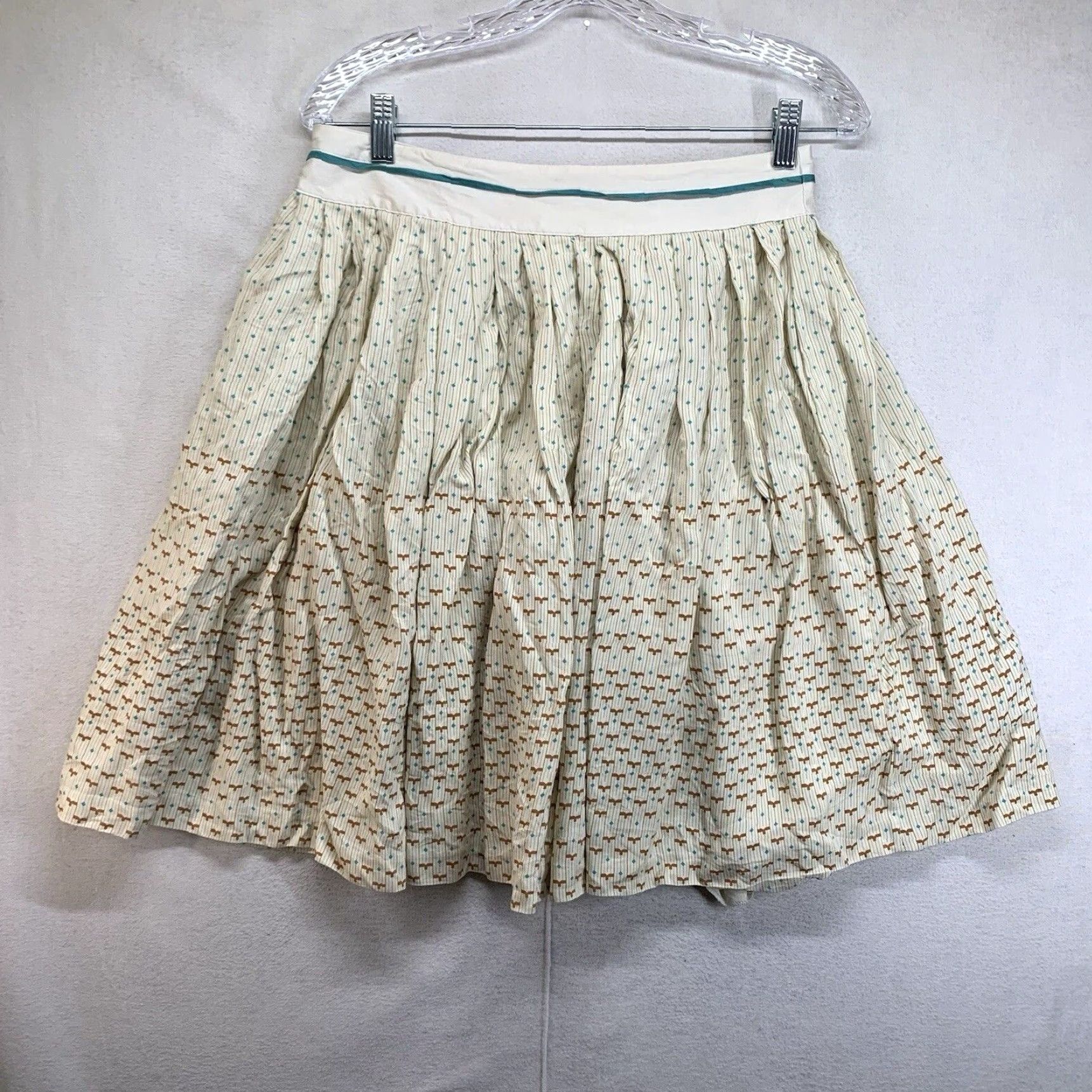 Vintage VINTAGE Munsingwear Women’s Mini Skirt Size 4 All Over Geometric Pattern Silk Wool Knit Casual Bohemian Beach Travel Size 27" / US 4 / IT 40 - 2 Thumbnail