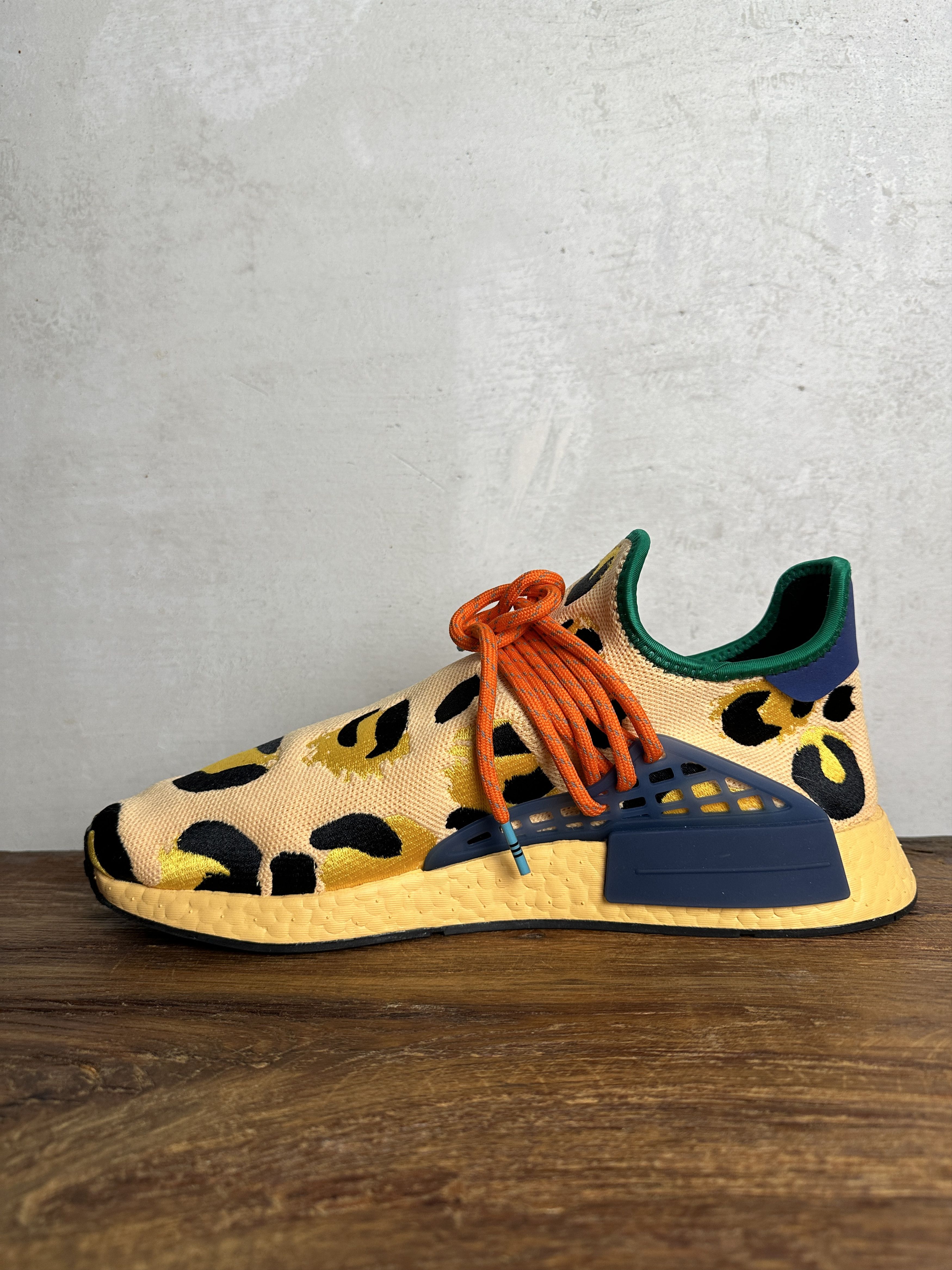 Adidas Adidas x Pharrell HU NMD Animal Print Sneakers Size US 11 / EU 44 - 4 Thumbnail