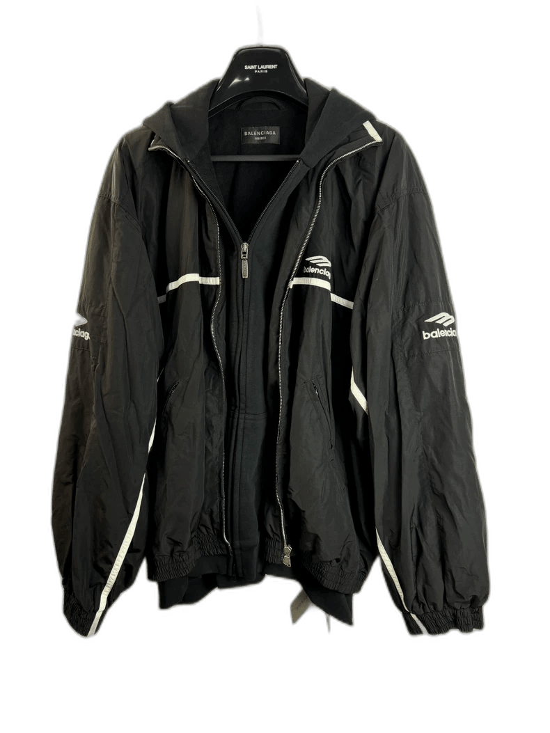 Balenciaga balenciaga faux layered hoodie jacket Size US XL / EU 56 / 4 - 1 Thumbnail