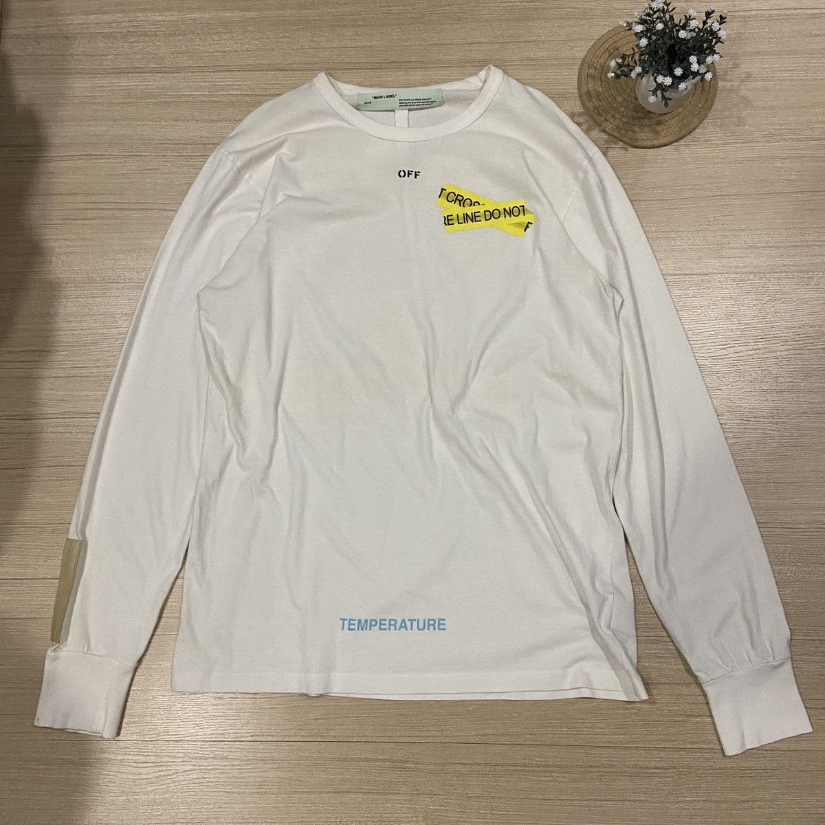 Off-White Off-white L/S tee Size US XXL / EU 58 / 5 - 2 Thumbnail
