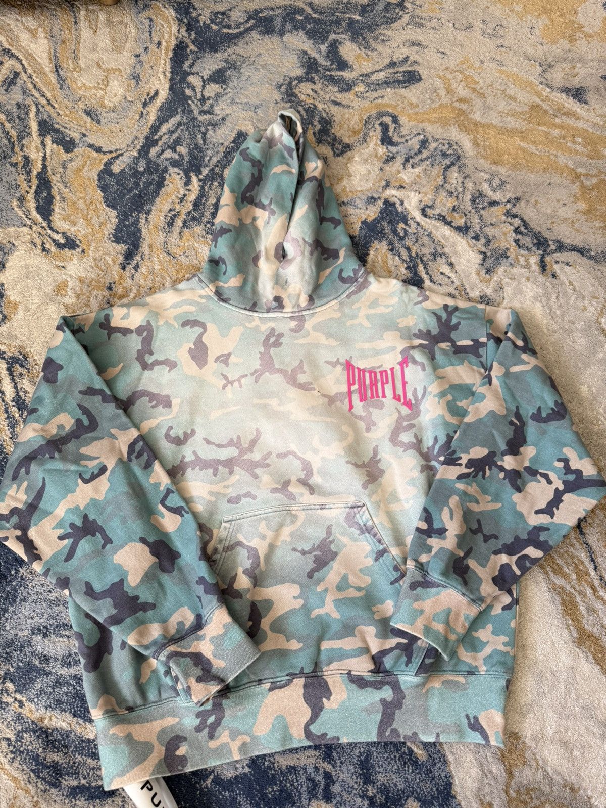 Purple Brand Purple brand faded camo hoodie Size US M / EU 48-50 / 2 - 1 Thumbnail