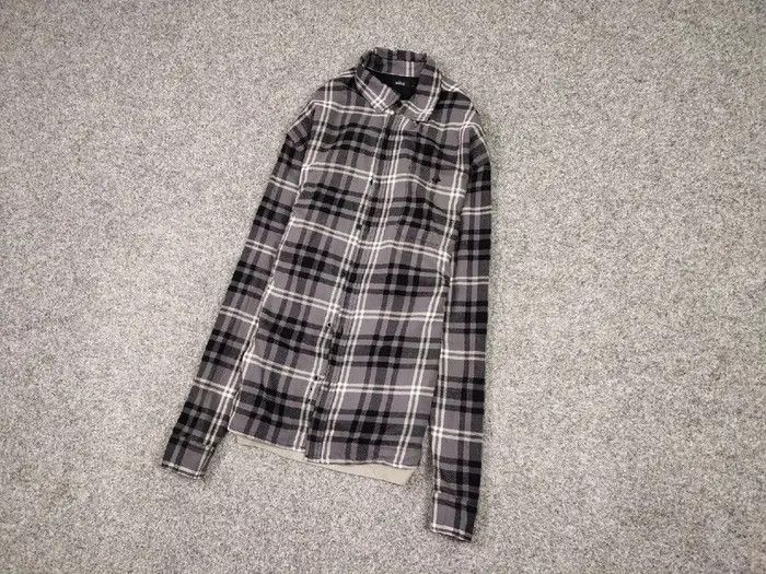 Flannel Vintage Flannel Shirt Travis Scott Style Y2K Style Size US XL / EU 56 / 4 - 3 Thumbnail