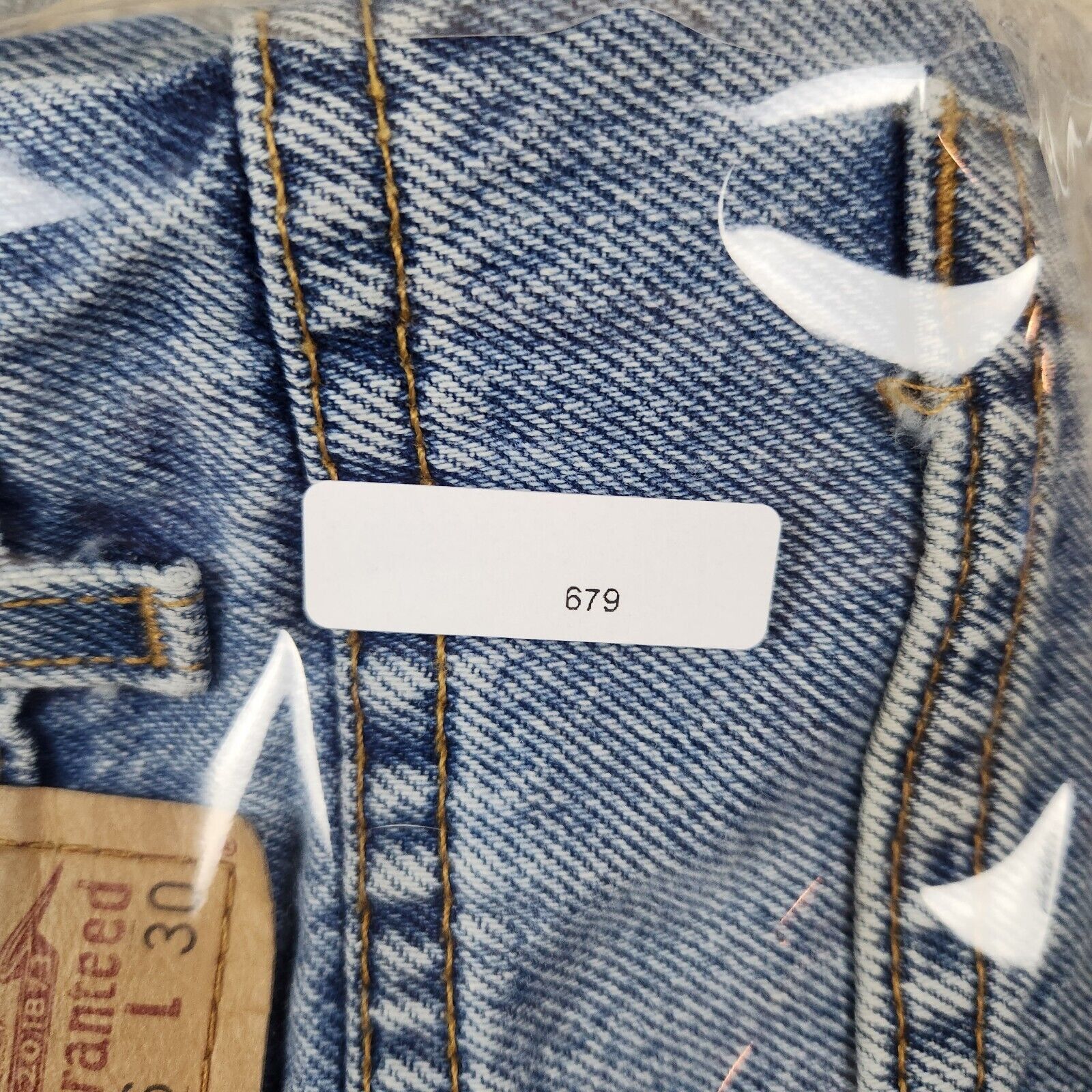 Levi's VTG Levi's 505 Straight Leg Jeans 36x30 Aug 98 #679 Size US 36 / EU 52 - 13 Thumbnail