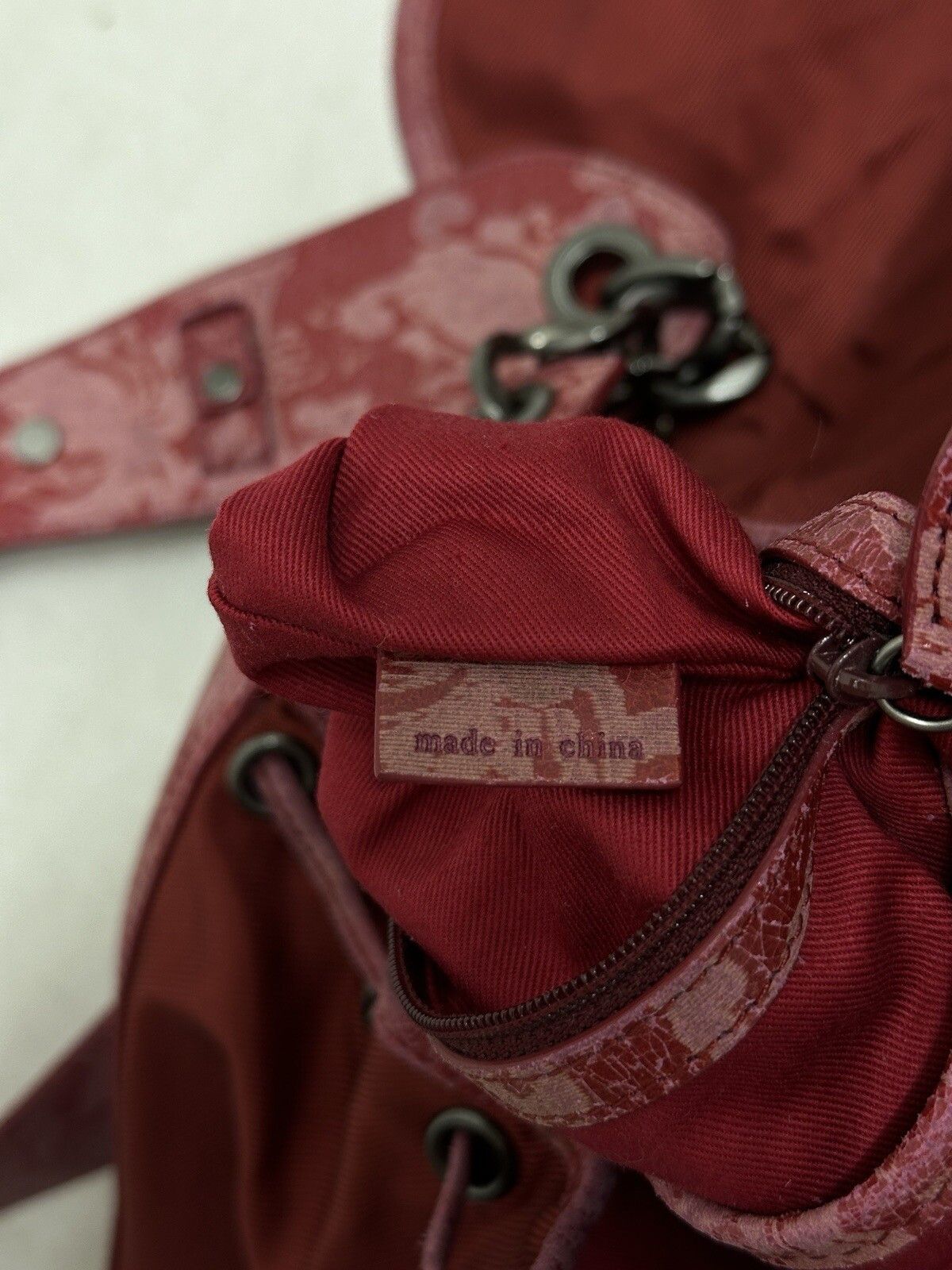 Kenzo DDP Rare Kenzo Vintahe Messenger Red Nylon Crossbody Bag Size ONE SIZE - 22 Thumbnail