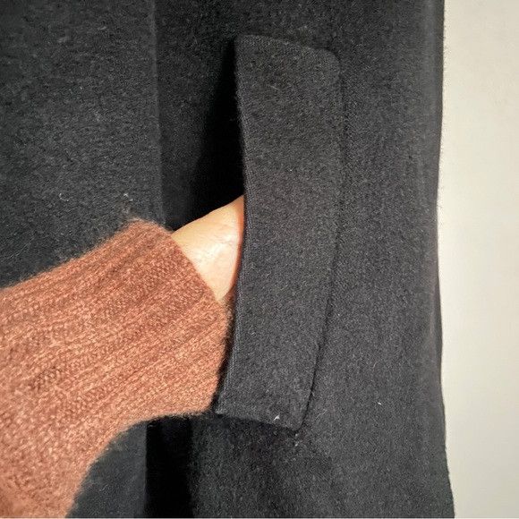 Cinzia Rocca Cinzia Rocca Collared Alpaca Wool Mid-Length Coat - L/XL Size XL / US 12-14 / IT 48-50 - 6 Thumbnail