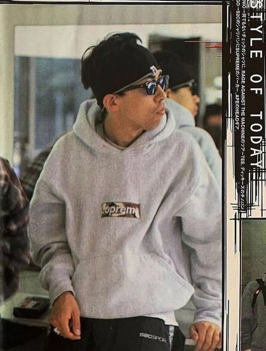 Supreme Supreme 1995 1st Anniversary Camo Box Logo Hoodie Size US M / EU 48-50 / 2 - 10 Thumbnail