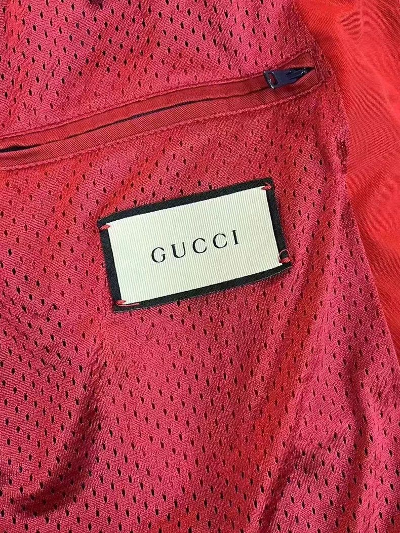 Gucci Gucci Red and blue stitched windbreaker jacket 2501-Nextarr Size US M / EU 48-50 / 2 - 6 Thumbnail