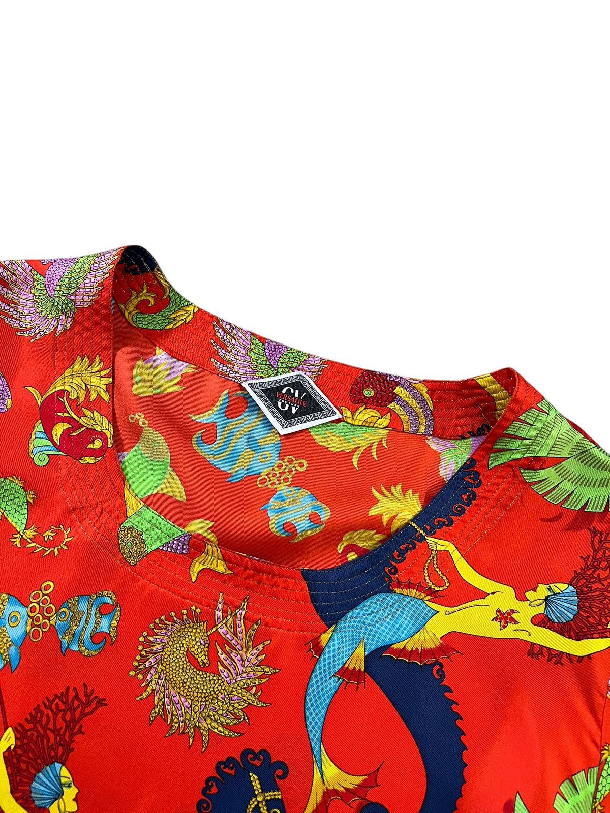 Versace × Vintage Vintage Gianni Versace Versatile Couture Silk Tops Size L / US 10 / IT 46 - 6 Thumbnail