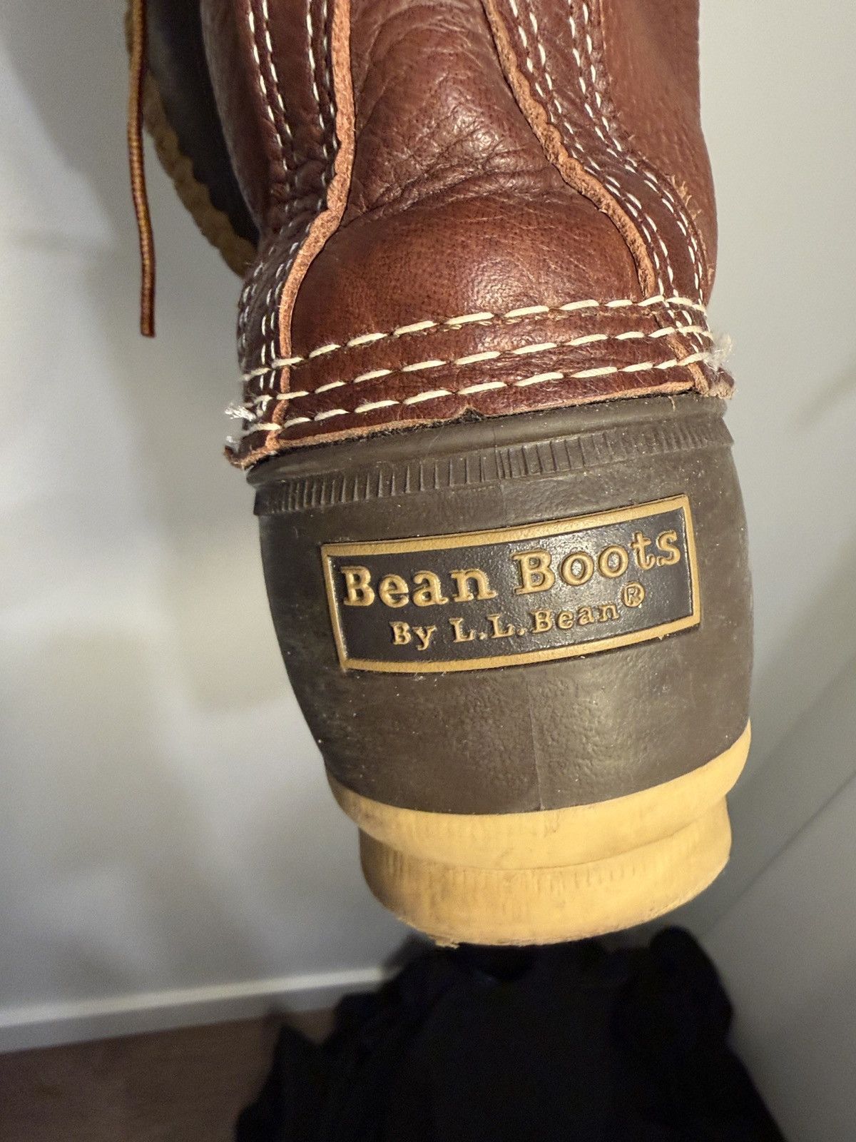L.L. Bean L.L. Bean Brown Leather Bean Boots sz 10 Size US 10 / EU 43 - 3 Thumbnail