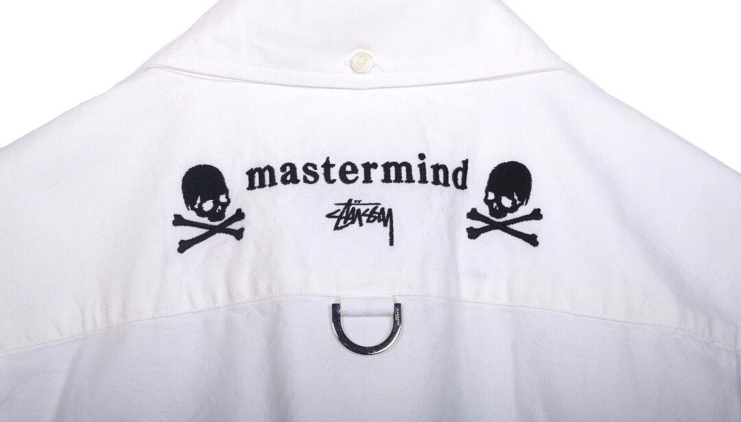 Mastermind Japan mmj x Stussy short-sleeve shirt white print XL new Size US XL / EU 56 / 4 - 3 Thumbnail
