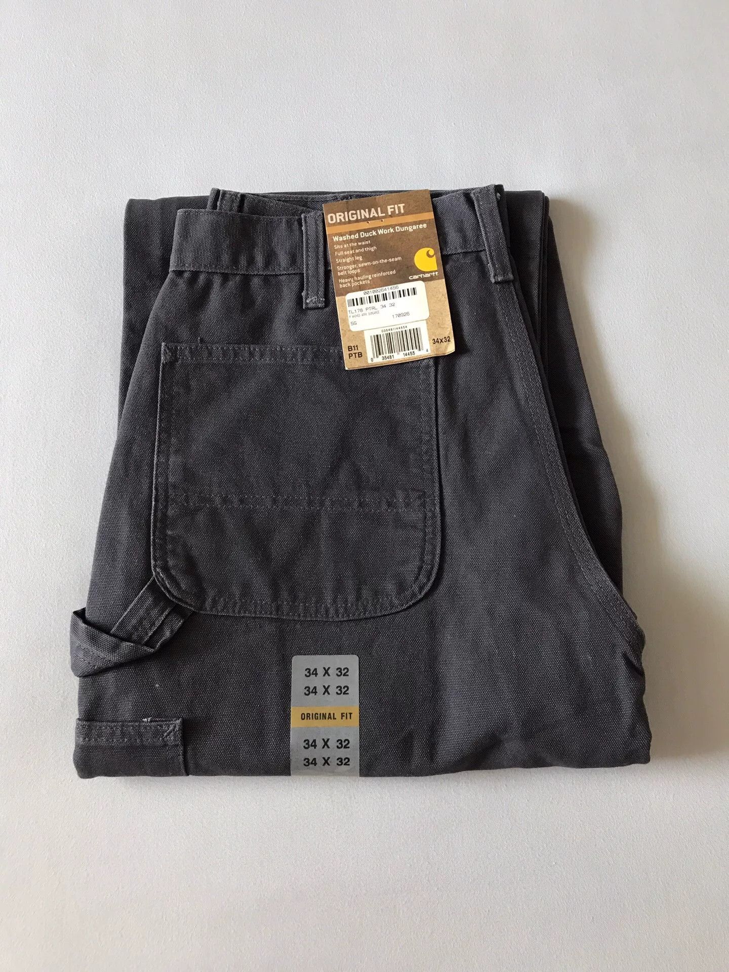 Carhartt Carhartt B11 PTB W34L32 Work Pants Size US 34 / EU 50 - 1 Thumbnail