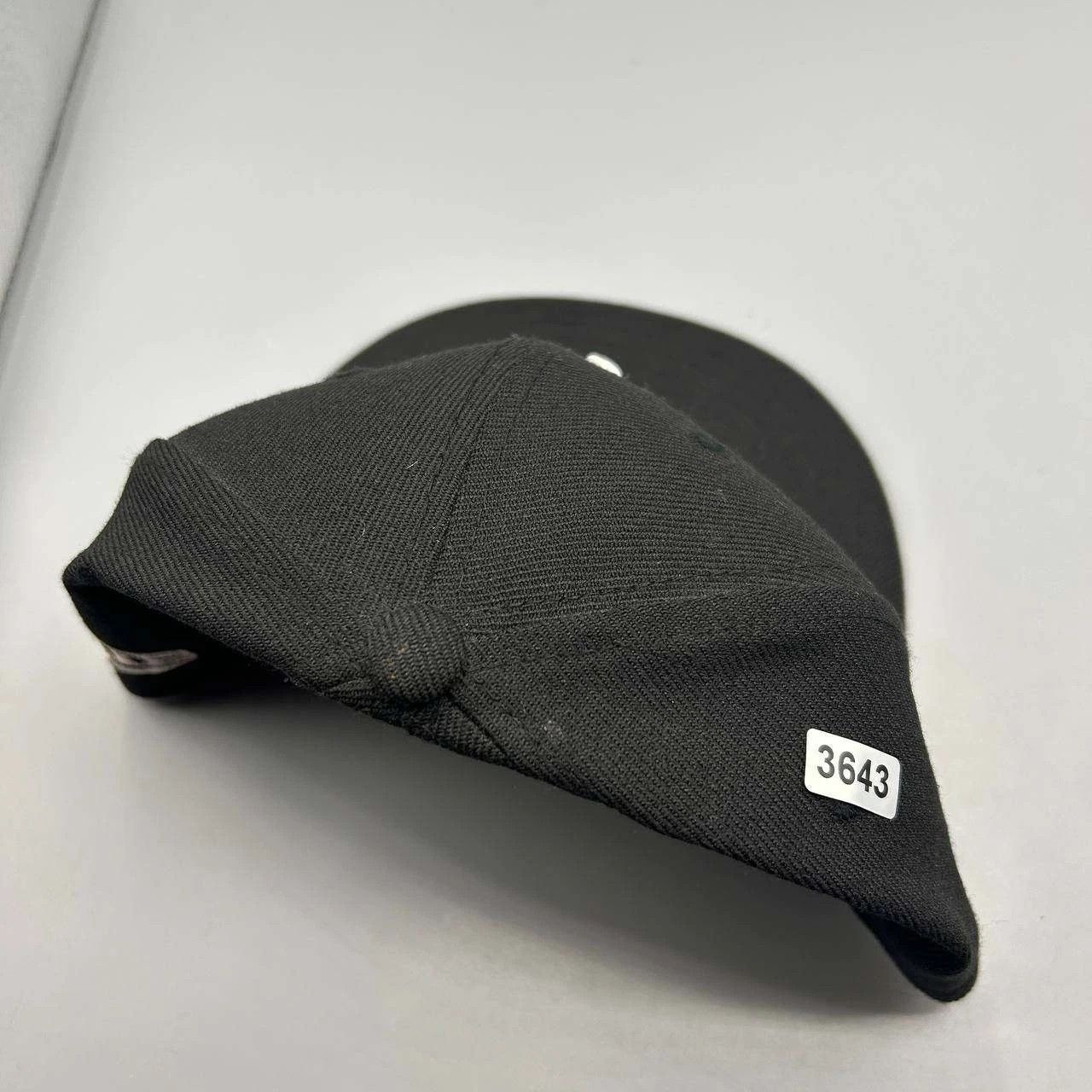 New Era New York Yankees Hat Men Black Embroidered Snap Back Wool Size ONE SIZE - 8 Thumbnail