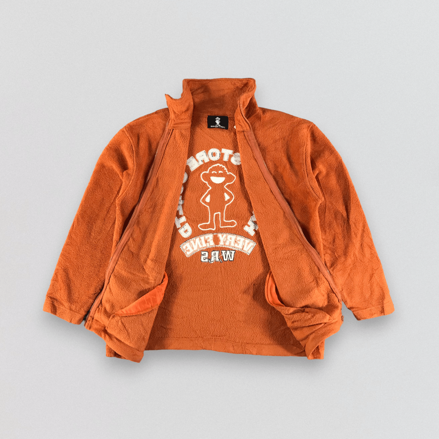 Vintage Harlem Store Fleece Jacket Size US L / EU 52-54 / 3 - 2 Thumbnail