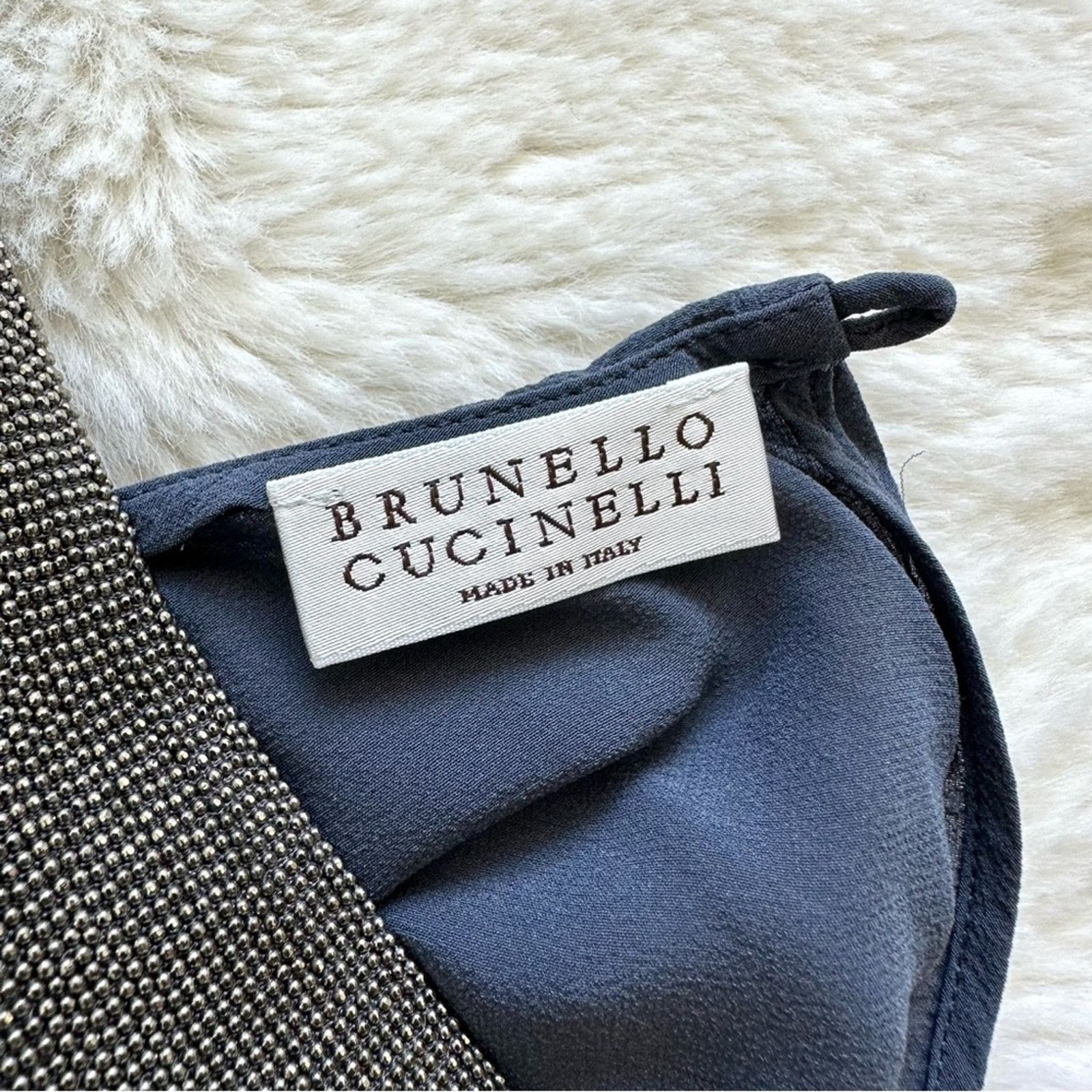 Brunello Cucinelli Brunello Cucinelli women silk blouse size S Retail 1450$ Size S / US 4 / IT 40 - 6 Thumbnail