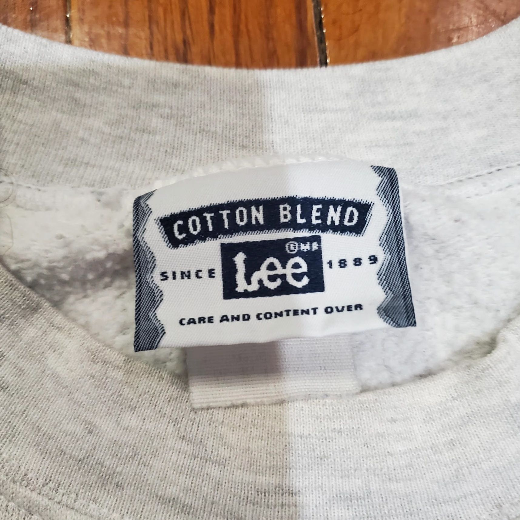 Lee Lee Sweatshirt Mens 2XL Gray Busch Gardens Animal Graphic Fleece Pullover Size US XXL / EU 58 / 5 - 5 Thumbnail