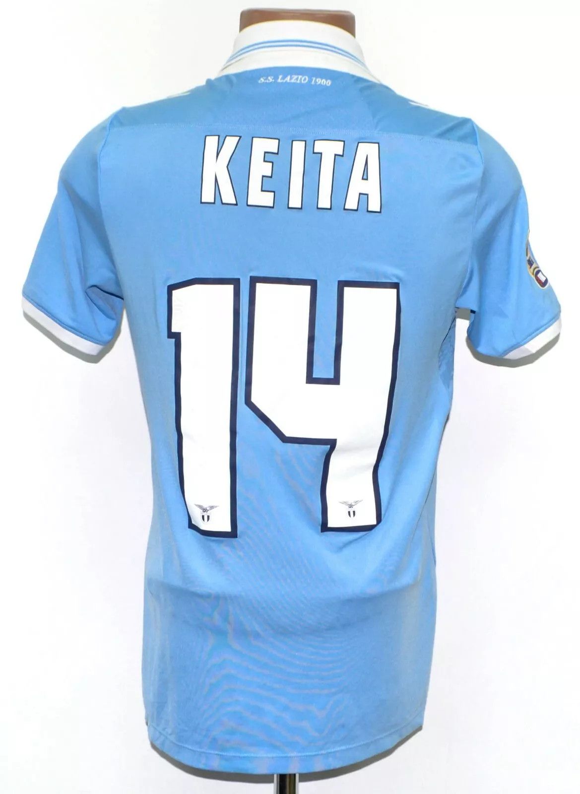 Macron LAZIO MATCH ISSUE 2012/2013 SHIRT MACRON #14 KEITA M Size US M / EU 48-50 / 2 - 1 Thumbnail