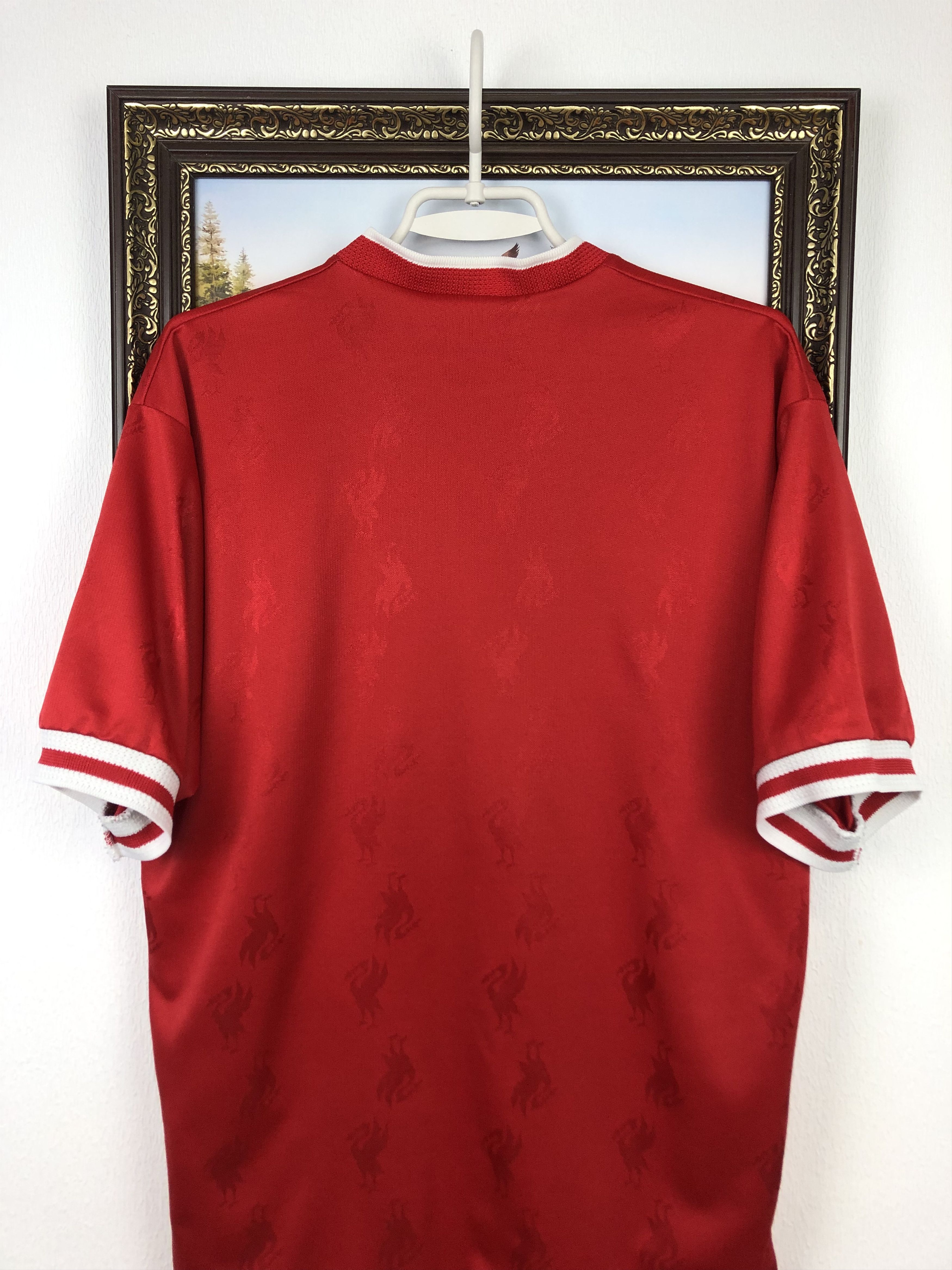 Reebok Liverpool football shirt 1996 Soccer Jersey Reebok Trikot Size US M / EU 48-50 / 2 - 8 Thumbnail