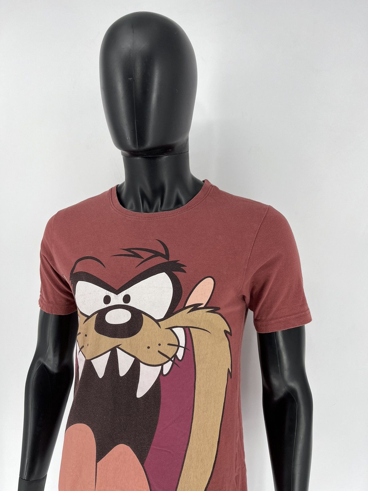 Vintage Vintage y2k Streetwear Taz Crazy Big Logo Looney Tunes Tee Size US S / EU 44-46 / 1 - 4 Thumbnail