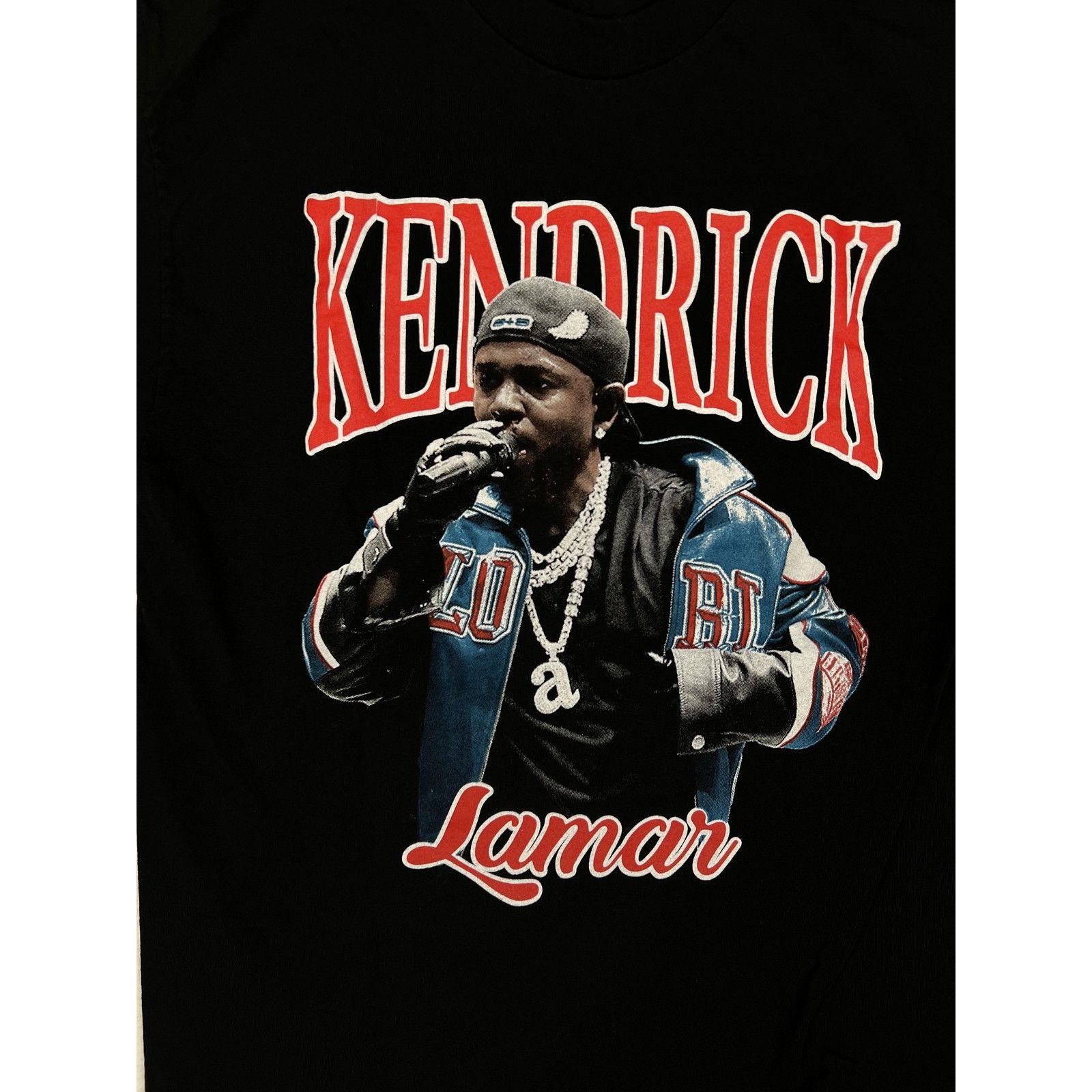 Fruit Of The Loom Kendrick Lamar T-Shirt Mens Medium Black 2025 Grand National Size US M / EU 48-50 / 2 - 4 Thumbnail