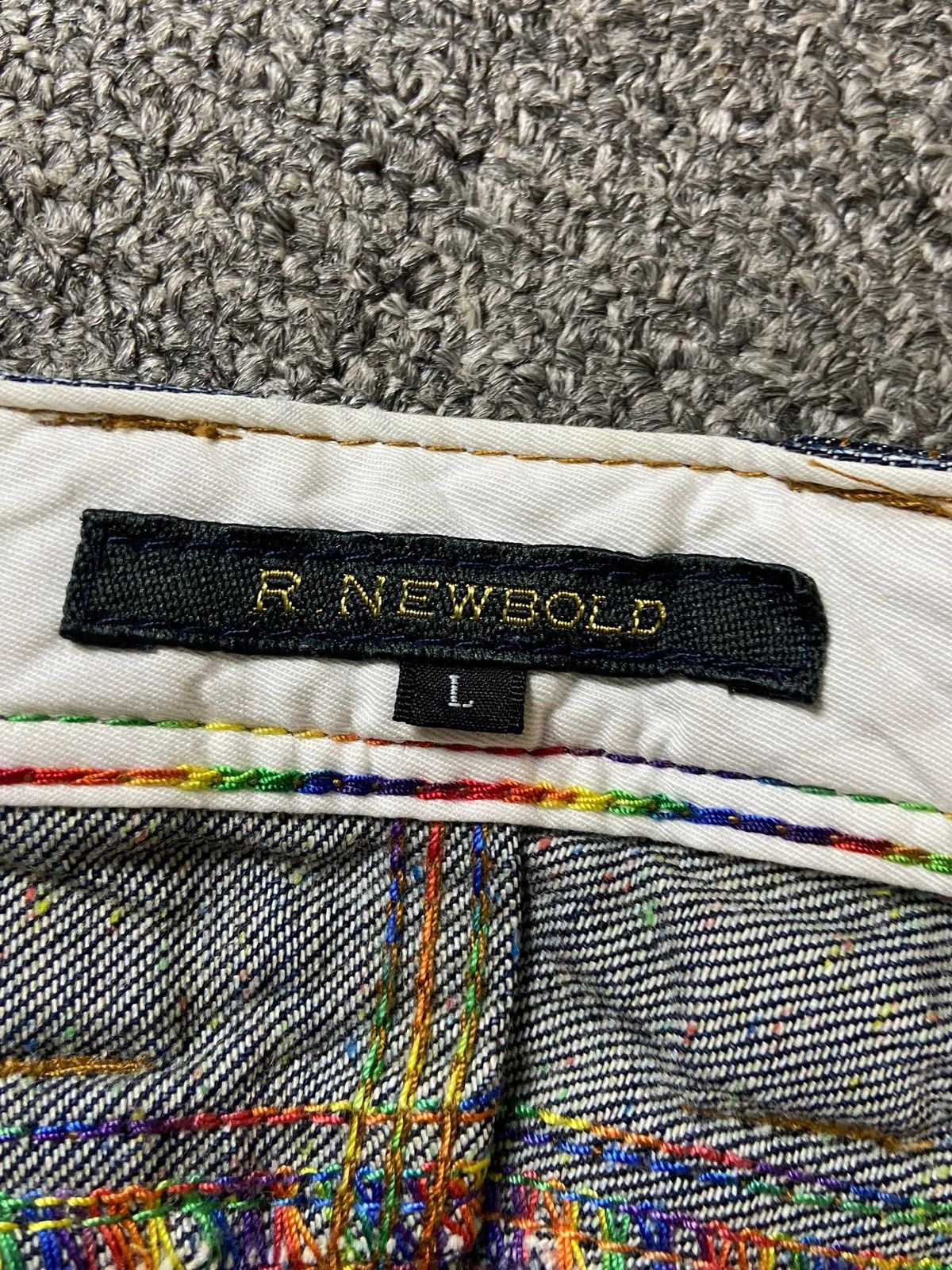 Japanese Brand × R.Newbold × Vintage R.Newbold Brand Straight Cut Denim Jeans (123) Size US 32 / EU 48 - 4 Thumbnail
