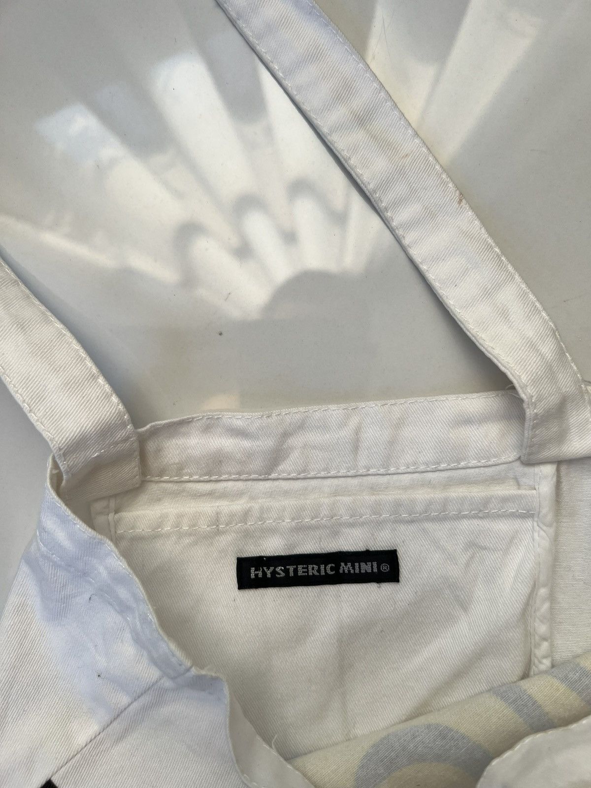 Hysteric Glamour × Japanese Brand × Vintage HYSTERIC GLAMOUR MINI MOST AWESOME SMILE RARE Y2K TOTE BAG Size ONE SIZE - 6 Thumbnail