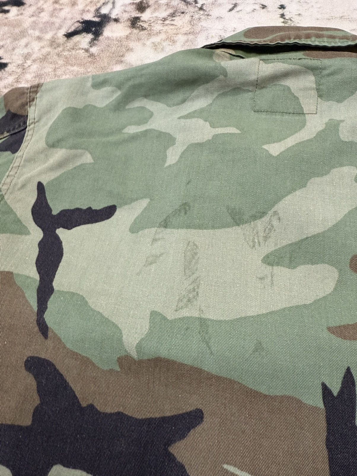 Vintage Vintage US Army USMC Combat Camoflage Patern Jacket Size US S / EU 44-46 / 1 - 14 Thumbnail