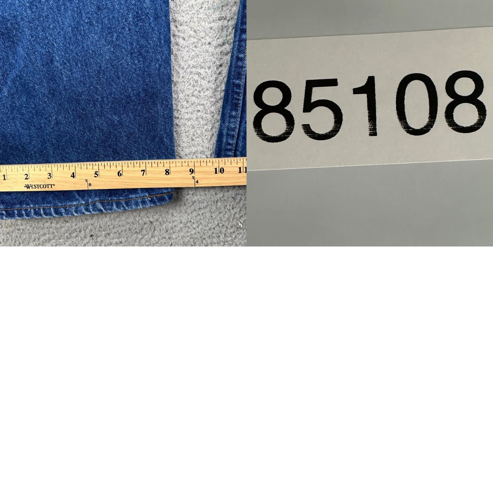 Levi's VINTAGE Levi's 40509 Jeans Straight Blue 1980s Made In USA Men 38x30 Orange Tab Denim Cotton Button Zip Regular Clothing Size US 38 / EU 54 - 8 Thumbnail