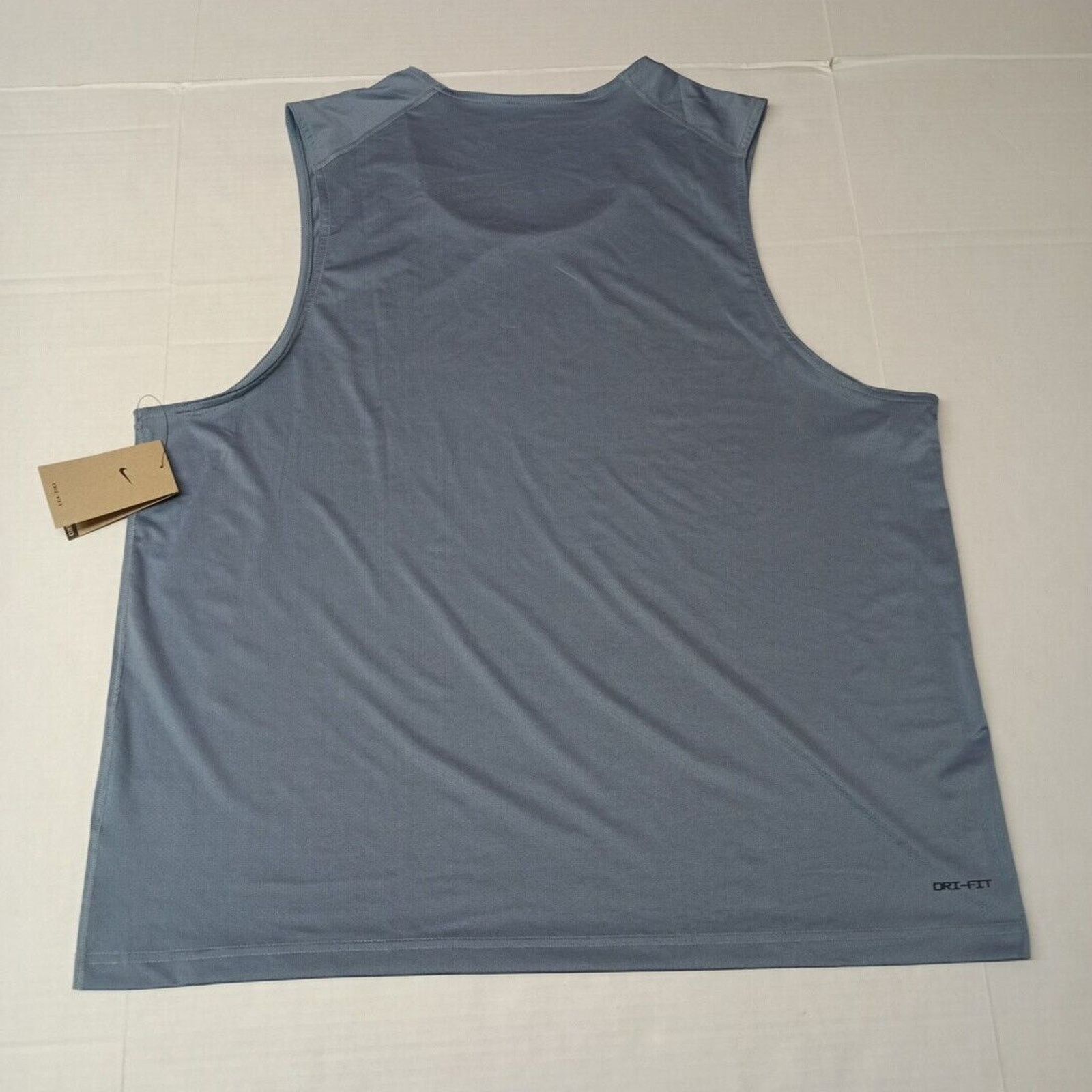 Nike Nike Dri-Fit Ready Fitness Mesh Tank Top Men's 2XL XXL Blue Size US XXL / EU 58 / 5 - 7 Thumbnail