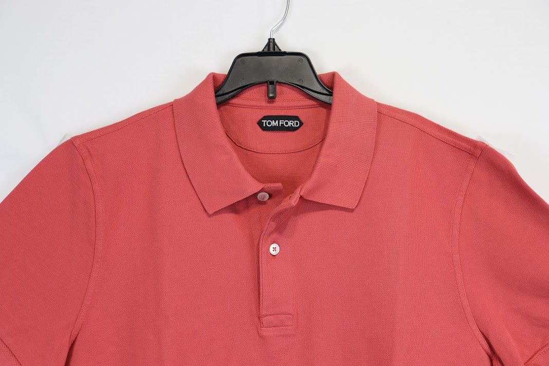 Tom Ford o1rshd1 Polo Shirt in Pink Size US M / EU 48-50 / 2 - 2 Thumbnail