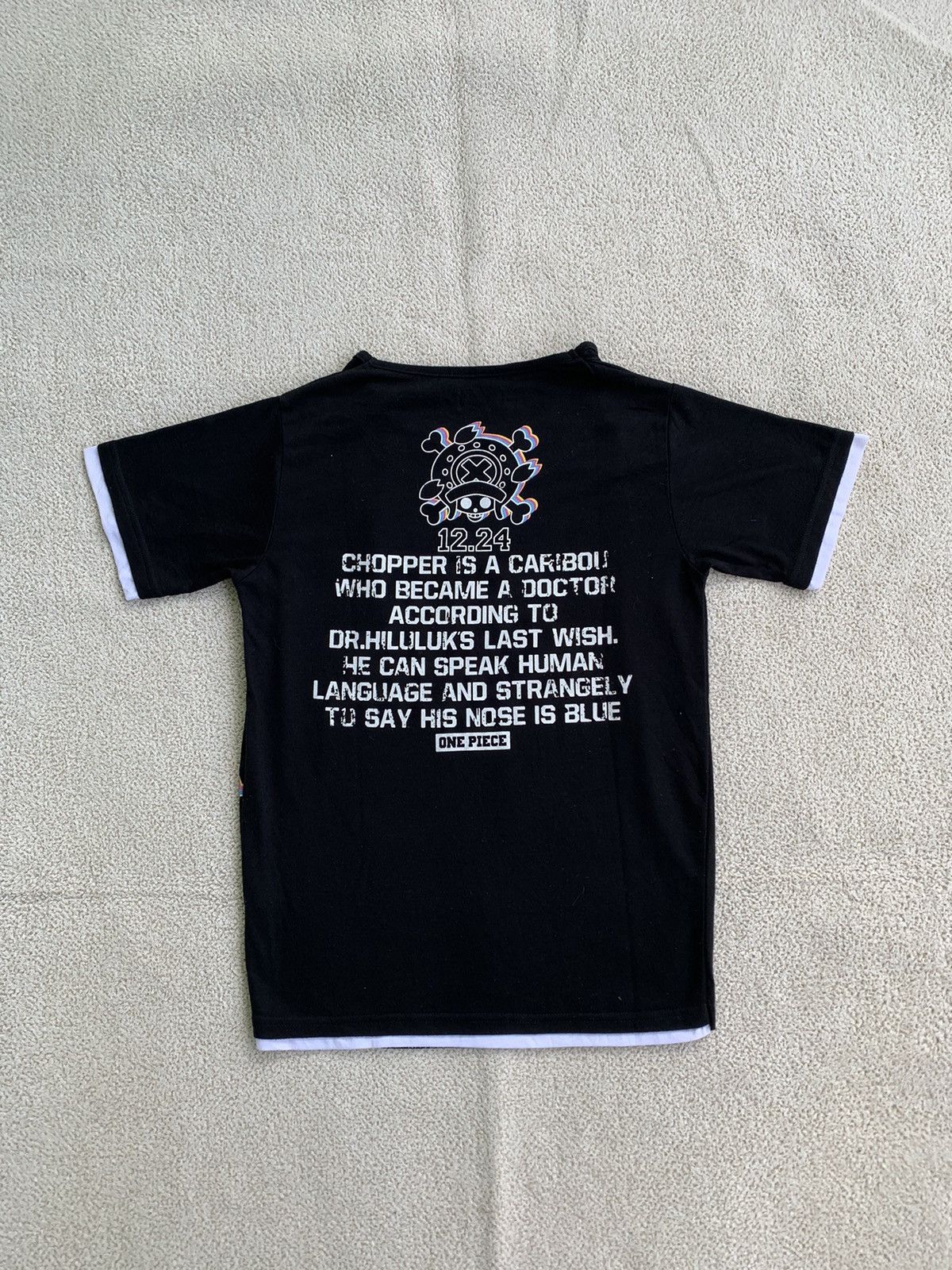 Beauty Beast × If Six Was Nine × Japanese Brand one piece Tony Tony Chopper Double Layer Tshirt Size US M / EU 48-50 / 2 - 2 Thumbnail