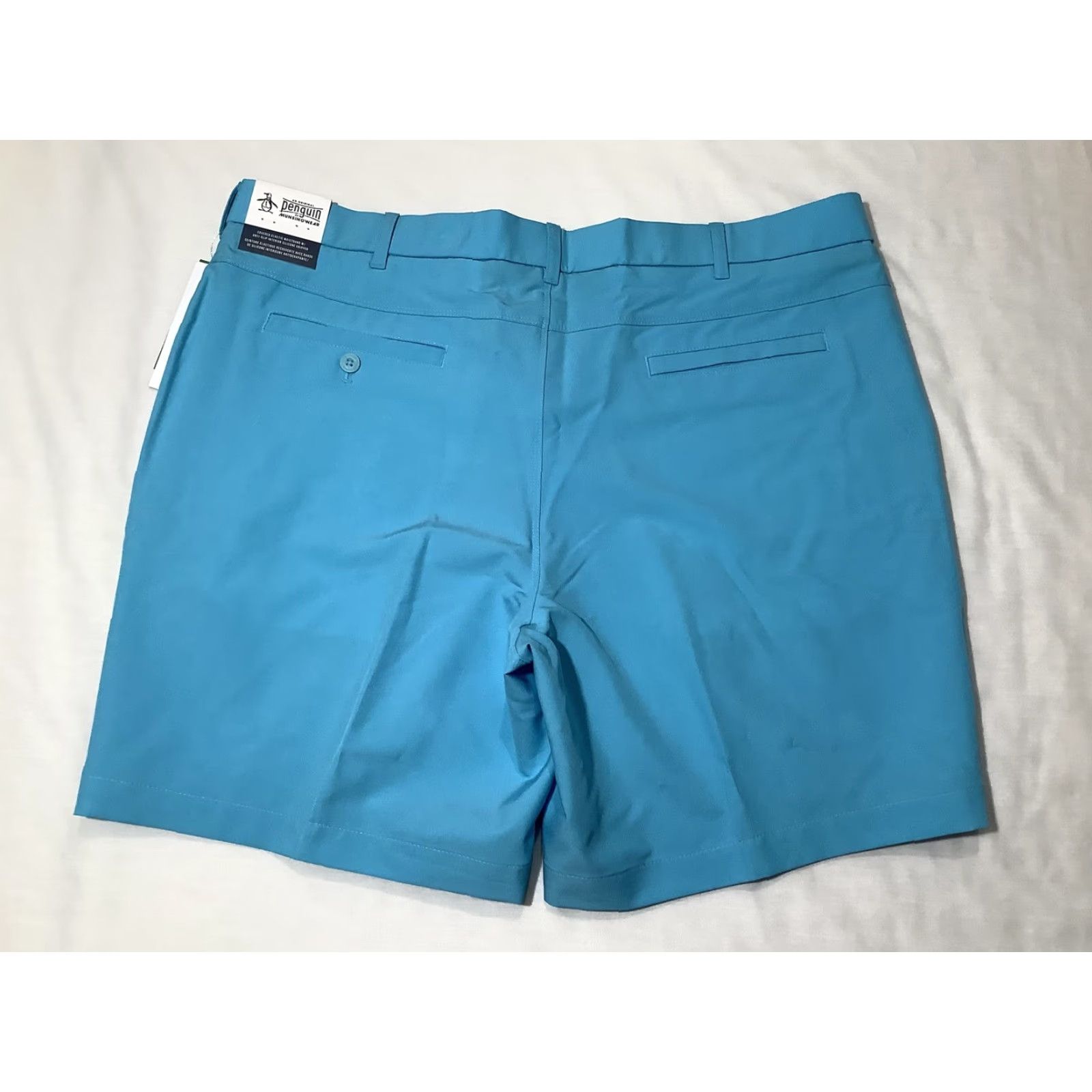 Original Penguin Original Penguin Shorts Mens 40 Blue VCFF Technical 8" Sport Golf Stretch -> Original Penguin Shorts Mens 40 Blue VCFF Technical 8" Sport Golf Stretch Size US 40 / EU 56 - 6 Thumbnail