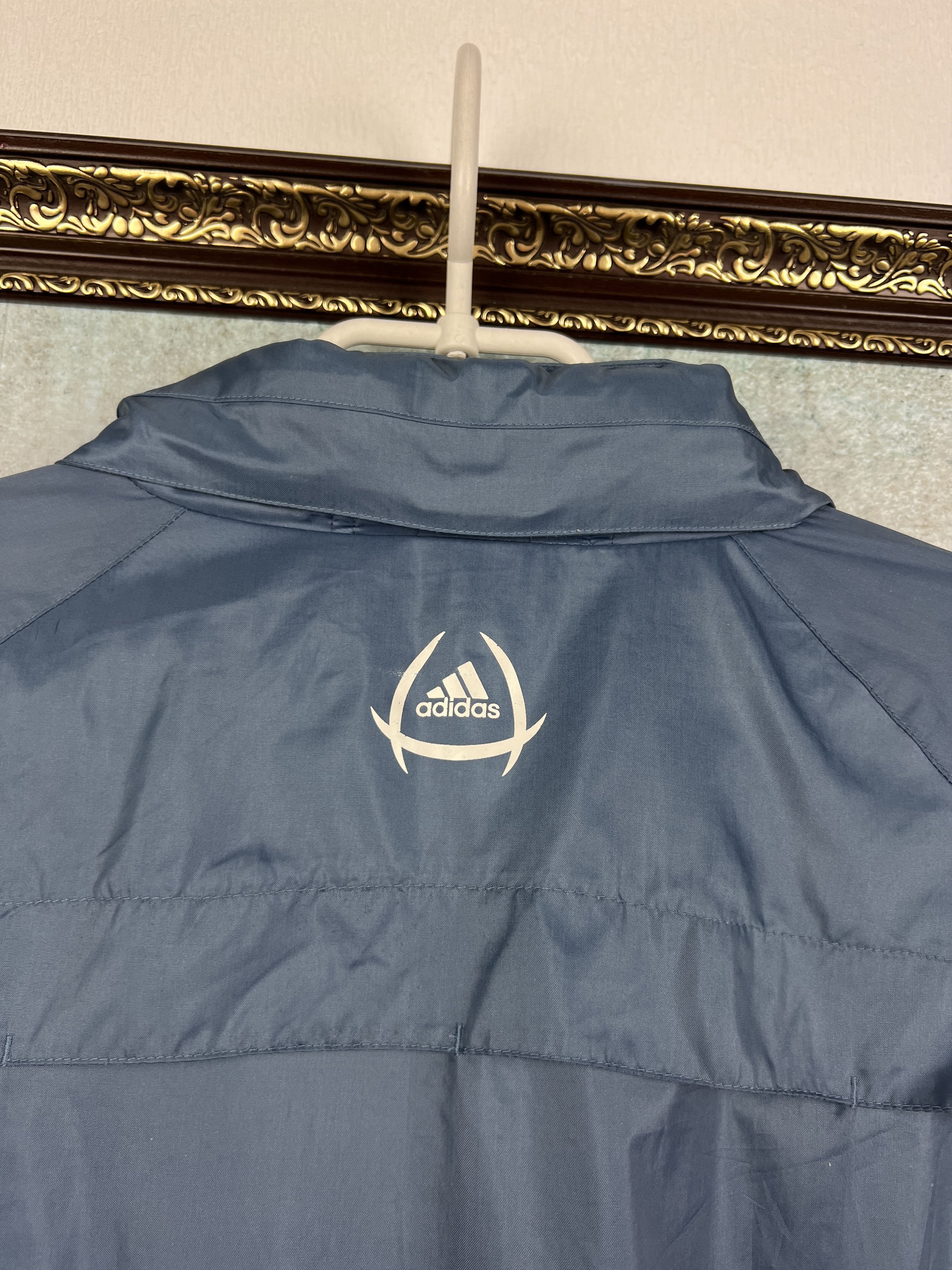 Adidas Bayern Munich Rain Jacket Soccer Track Top Windbreaker Size US XL / EU 56 / 4 - 14 Thumbnail