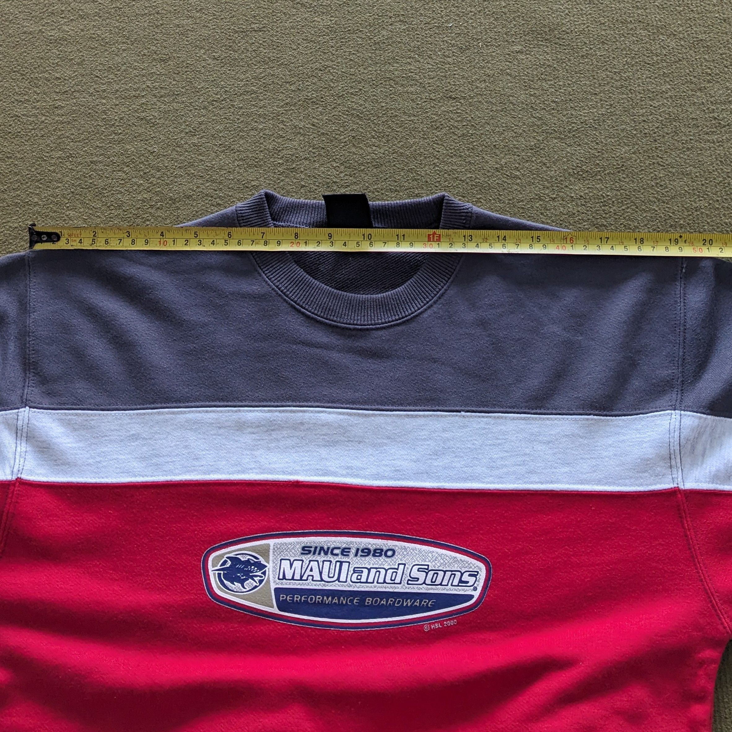 Maui and Sons Vintage Maui and Sons Surfing Style Crewneck Sweatshirt Size US S / EU 44-46 / 1 - 5 Thumbnail