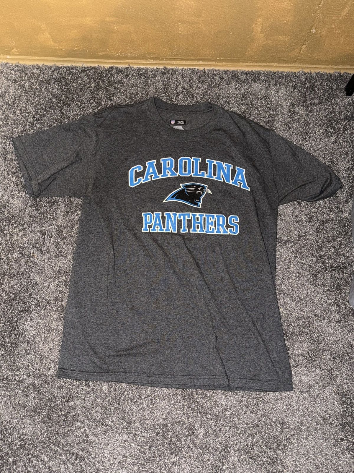 NFL NFL Team Apparel Carolina Panthers Football Shirt Large Size US L / EU 52-54 / 3 - 3 Thumbnail