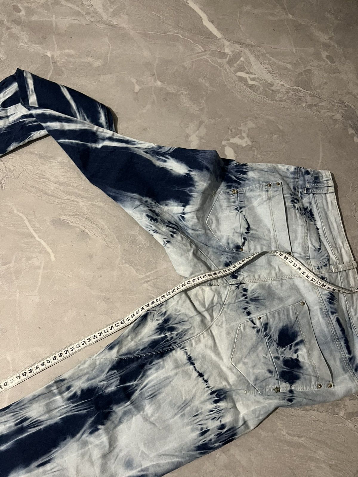 Japanese Brand Distressed Slim Sexy Fit / Number Nine Style Rare / Archive Size US 32 / EU 48 - 11 Thumbnail
