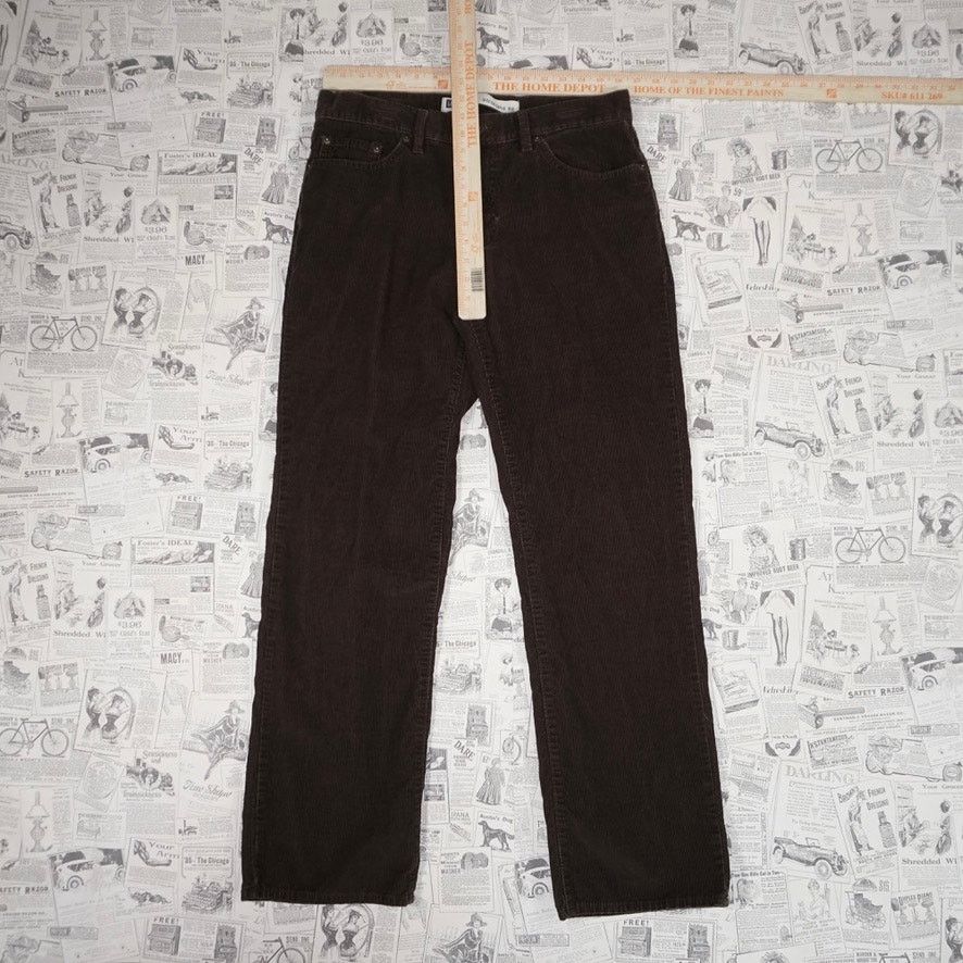 Gap 33 - Vintage Y2K gap prep corduroy straight leg 2000s pants Size US 33 - 4 Thumbnail