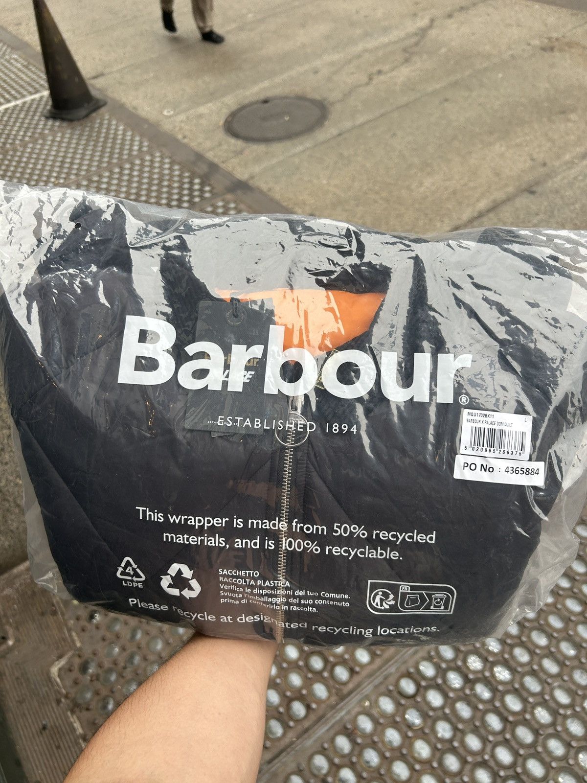 Palace Barbour dom quilted jacket