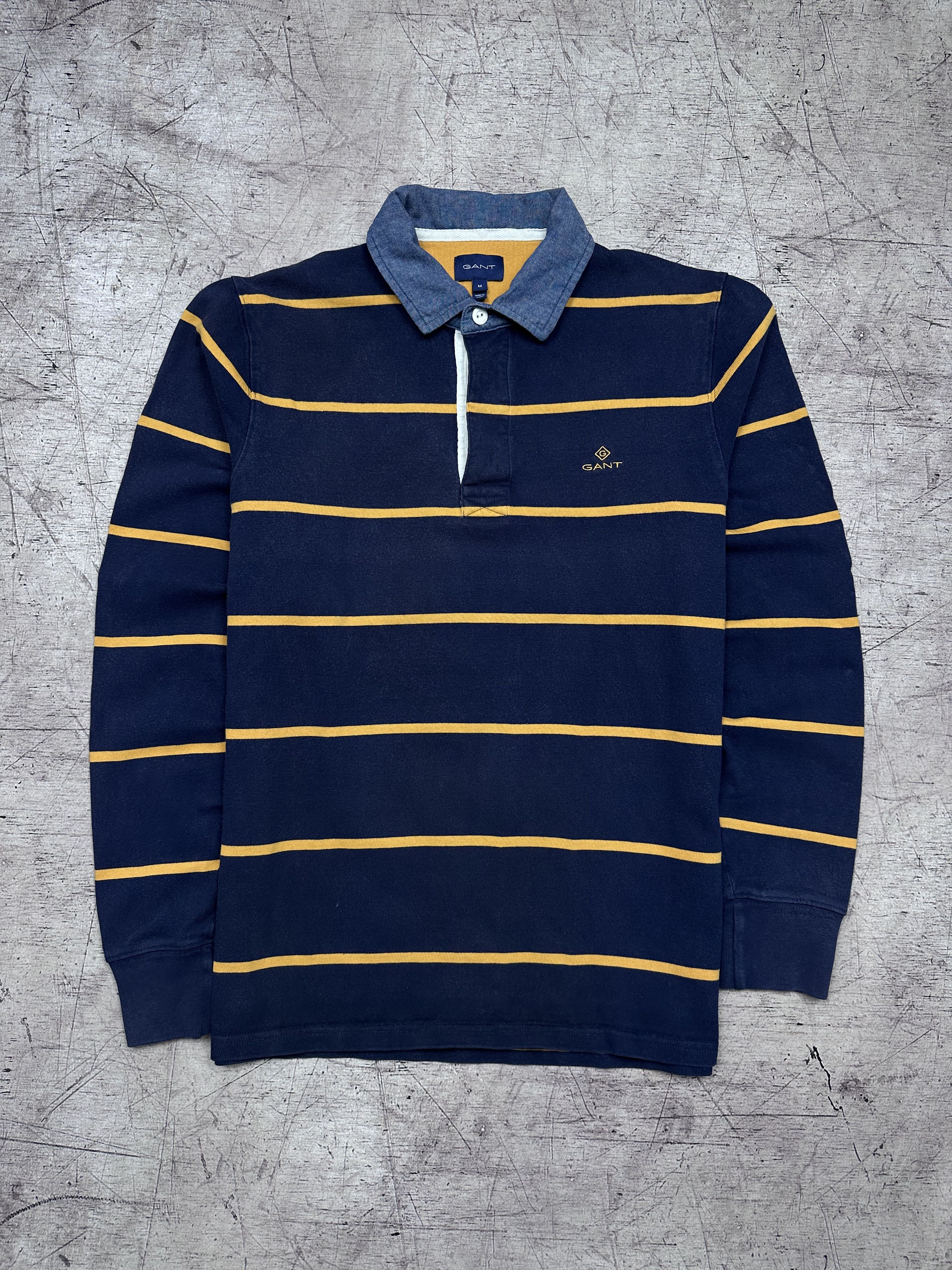 Gant × Vintage Gant Vintage Mens Rugby Long Sleeve Polo Shirt Size US M / EU 48-50 / 2 - 1 Thumbnail