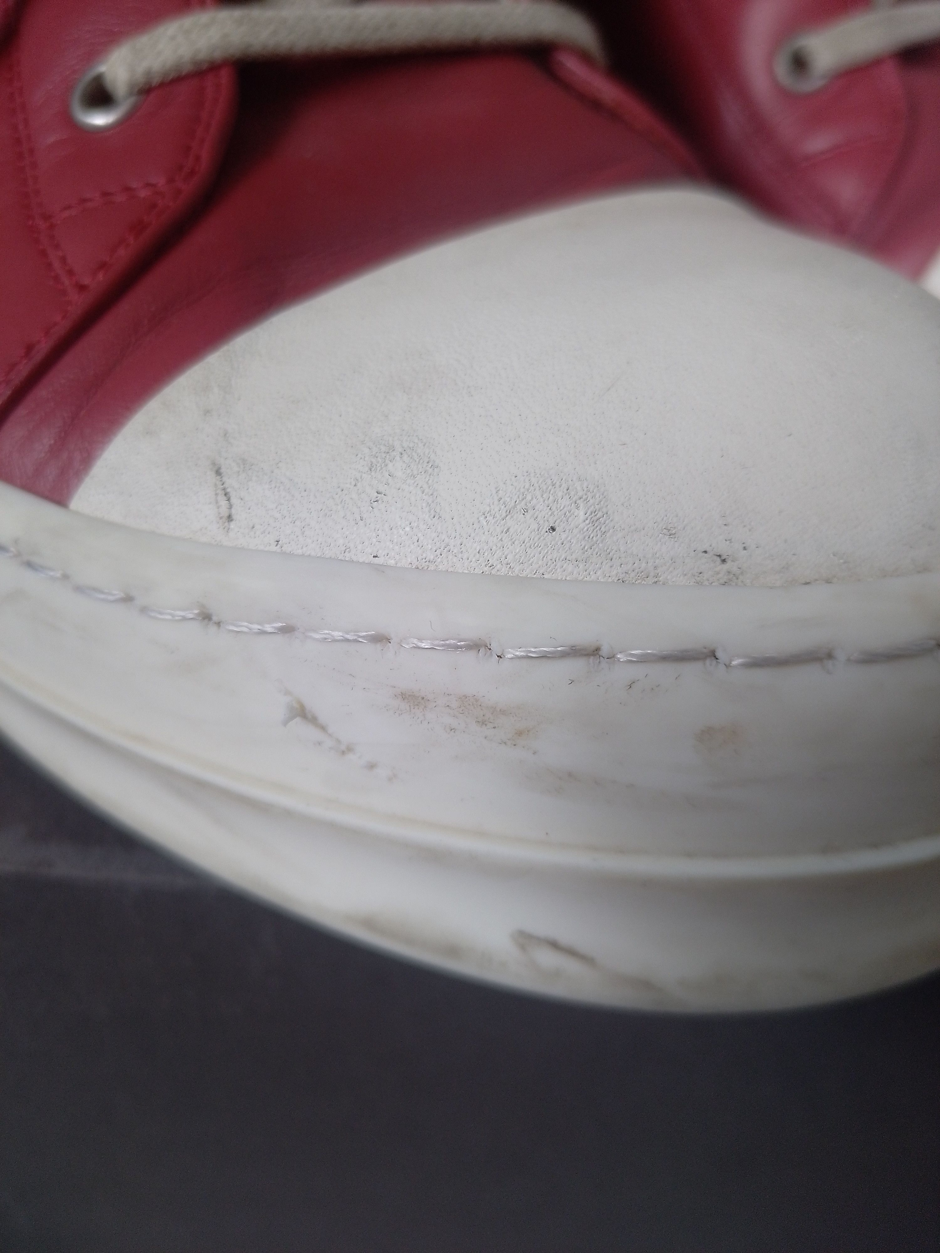Rick Owens Carnelian Red Ramones Size US 10 / EU 43 - 8 Thumbnail