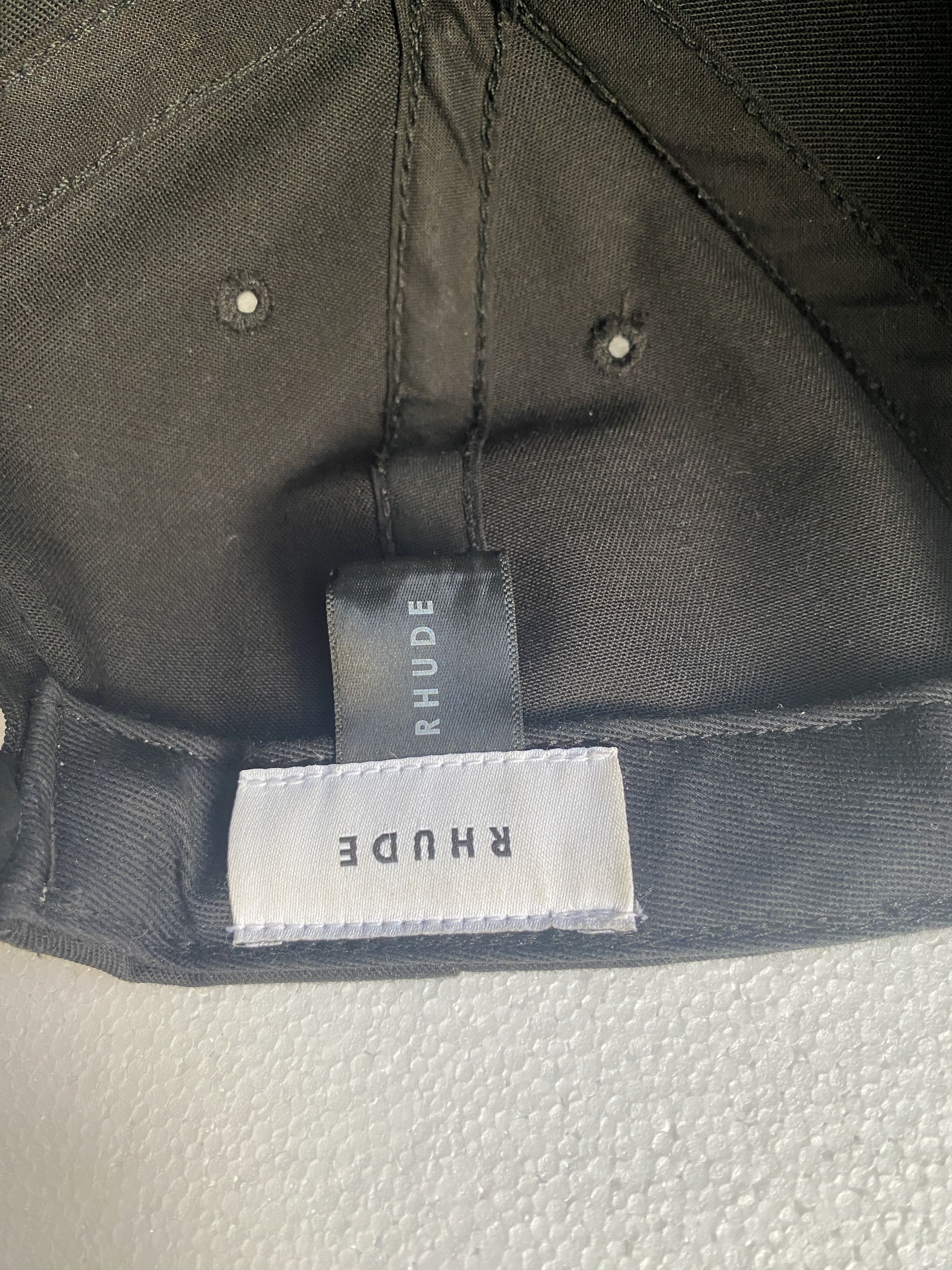Rhude Rhude Black Podium Cap Size ONE SIZE - 5 Thumbnail