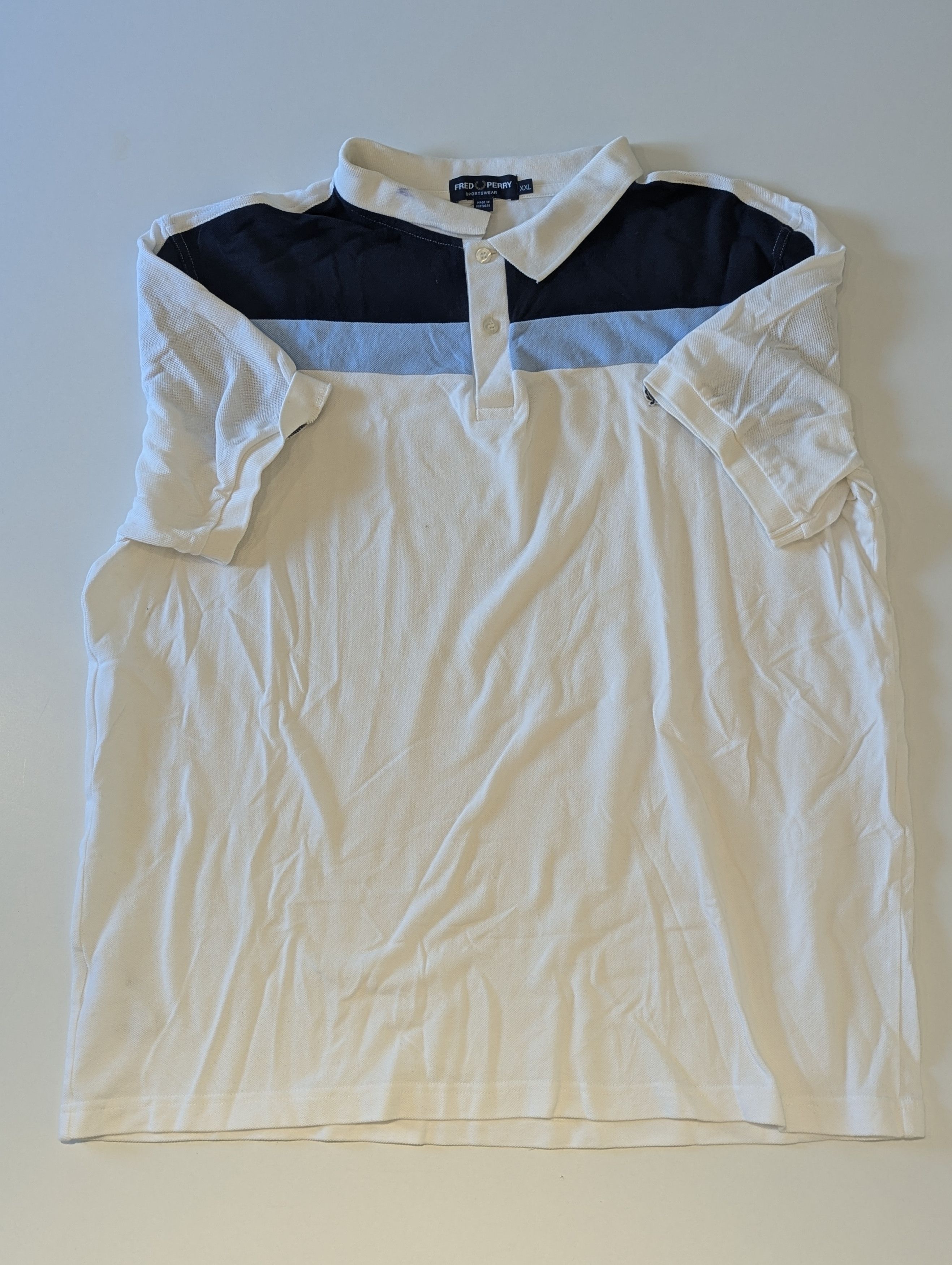 Fred Perry Fred Perry Sportswear Logo Collar T-Shirt Size US XXL / EU 58 / 5 - 3 Thumbnail