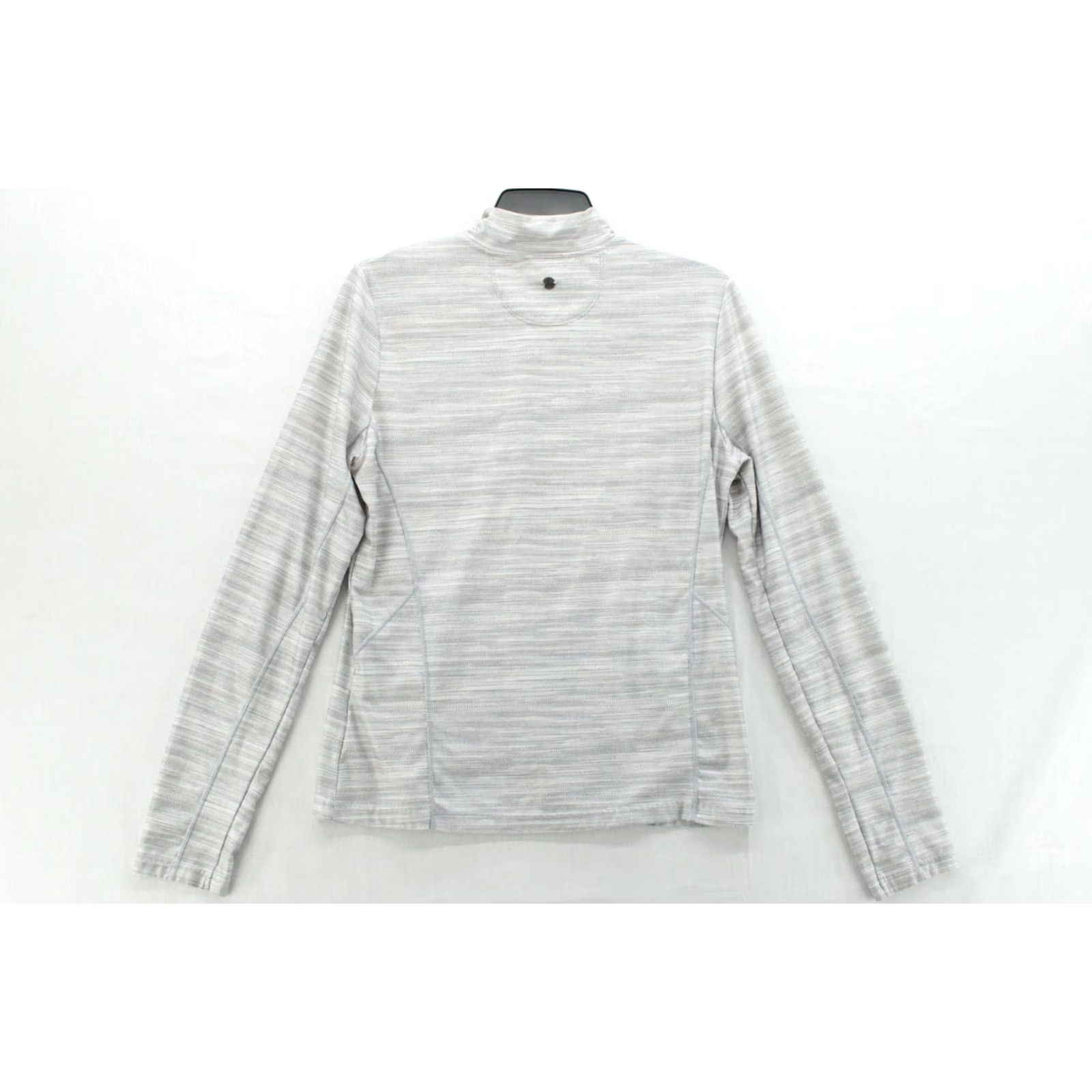 Prana prAna Quarter Zip Pullover Womens Medium Gray Athletic Top Long Sleeve Stretch Size M / US 6-8 / IT 42-44 - 4 Thumbnail