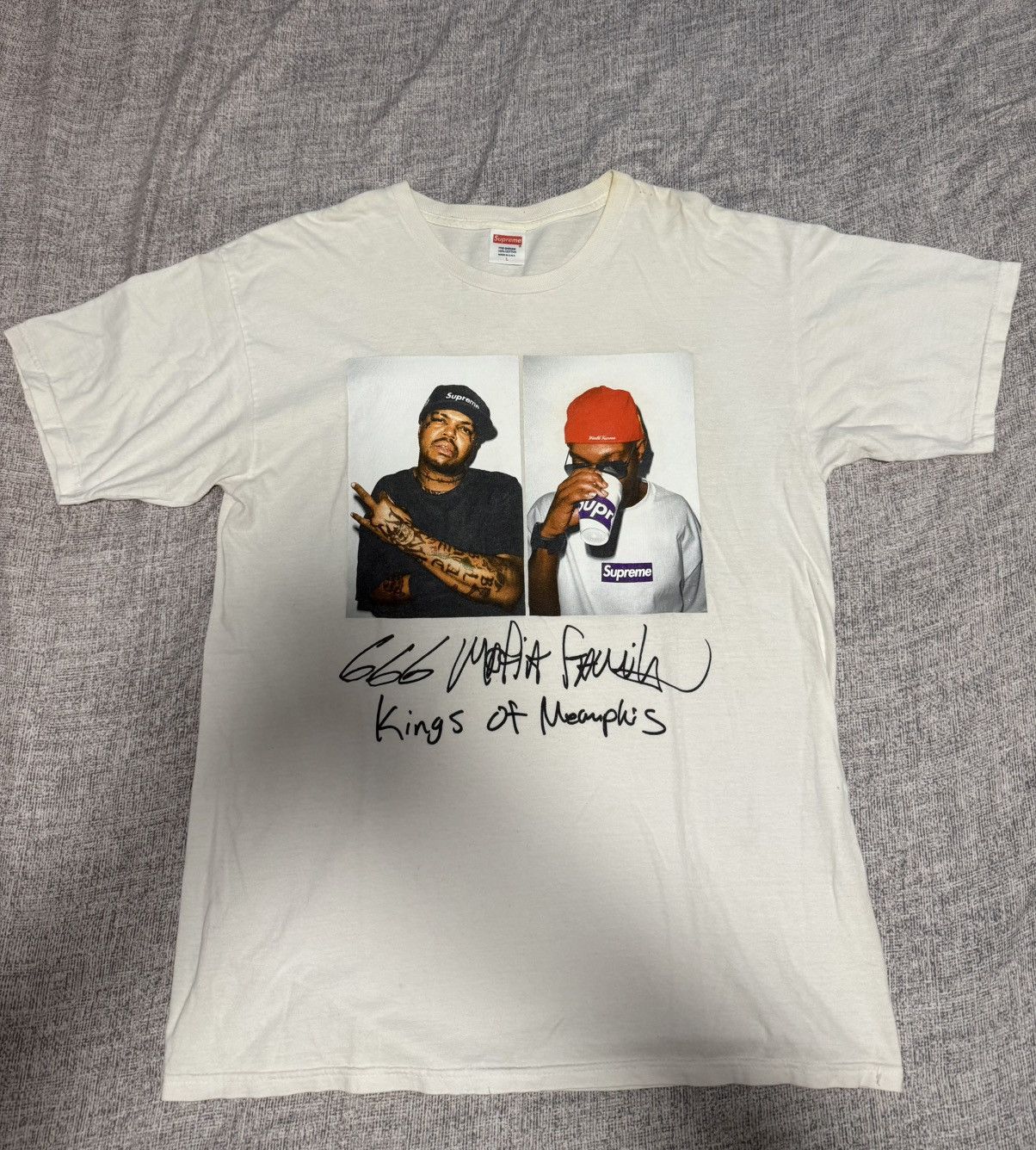 Supreme Supreme 36 three six mafia photo tee T-shirt Size US L / EU 52-54 / 3 - 1 Thumbnail