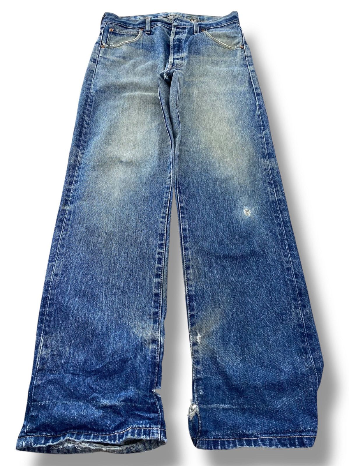 Levi's Levi’s Mud Wash Style Baggy Ripped Leg Jeans Size US 32 / EU 48 - 1 Thumbnail
