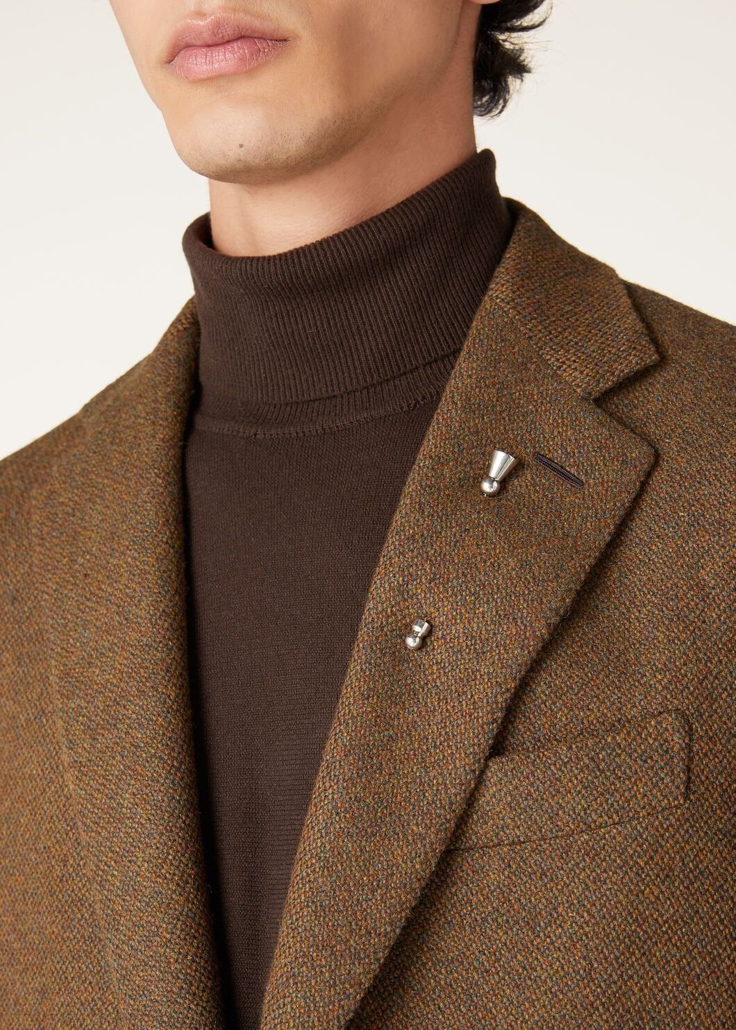 Loro Piana o1w1db10825 FAO6532 Torino Jacket in Brown Size US S / EU 44-46 / 1 - 3 Thumbnail