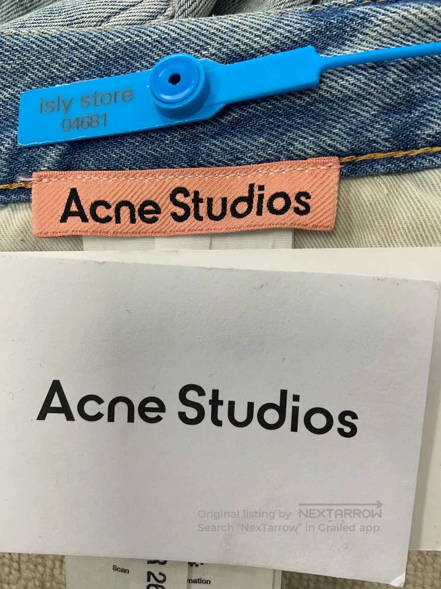 Acne Studios Acne Distressed Washed Hole Jeans. Size 26" / US 2 / IT 38 - 4 Thumbnail