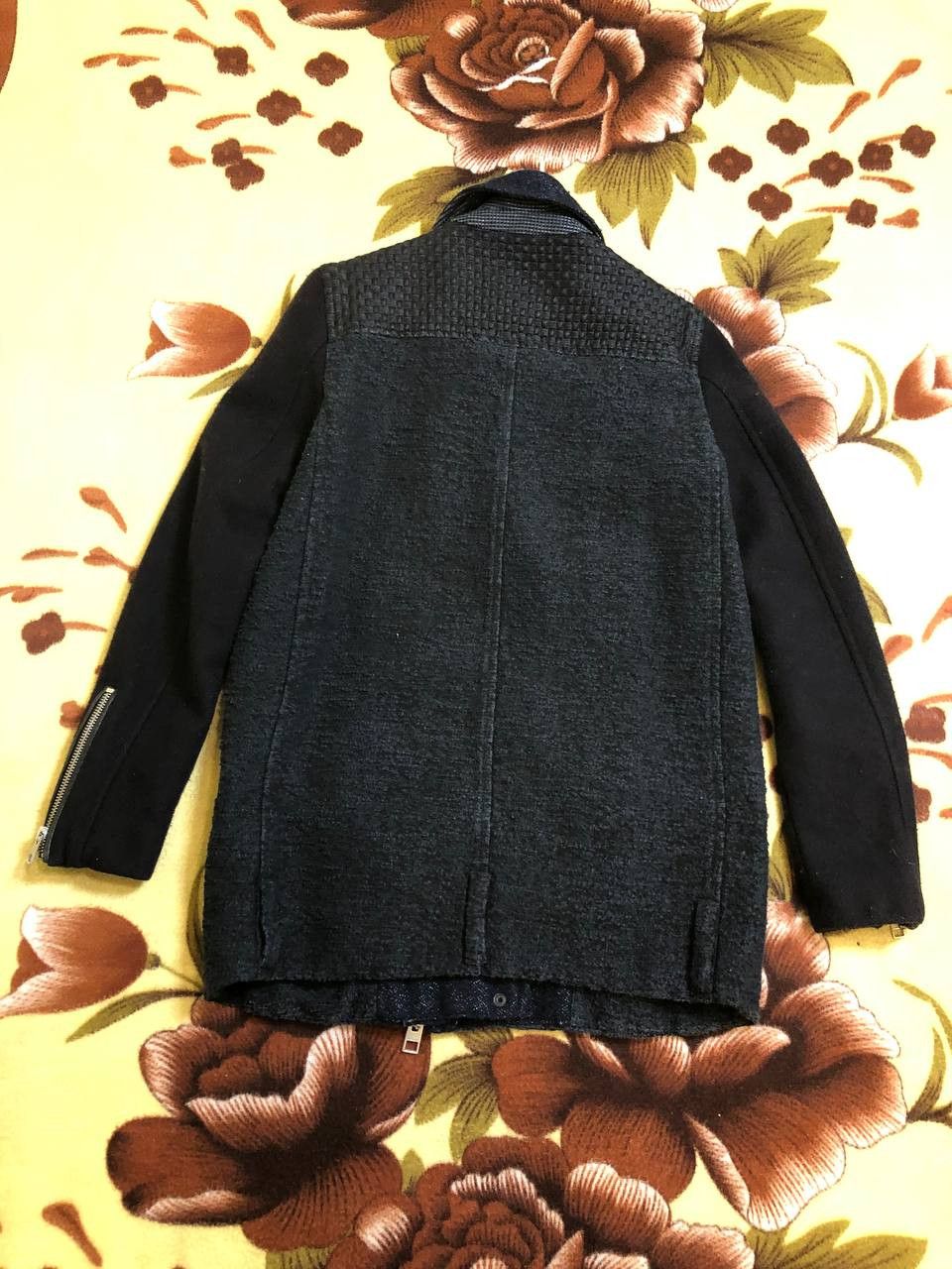 Allsaints AllSaints Jacket Size 4 Womens Blue Biker Zipper Size S / US 4 / IT 40 - 13 Thumbnail