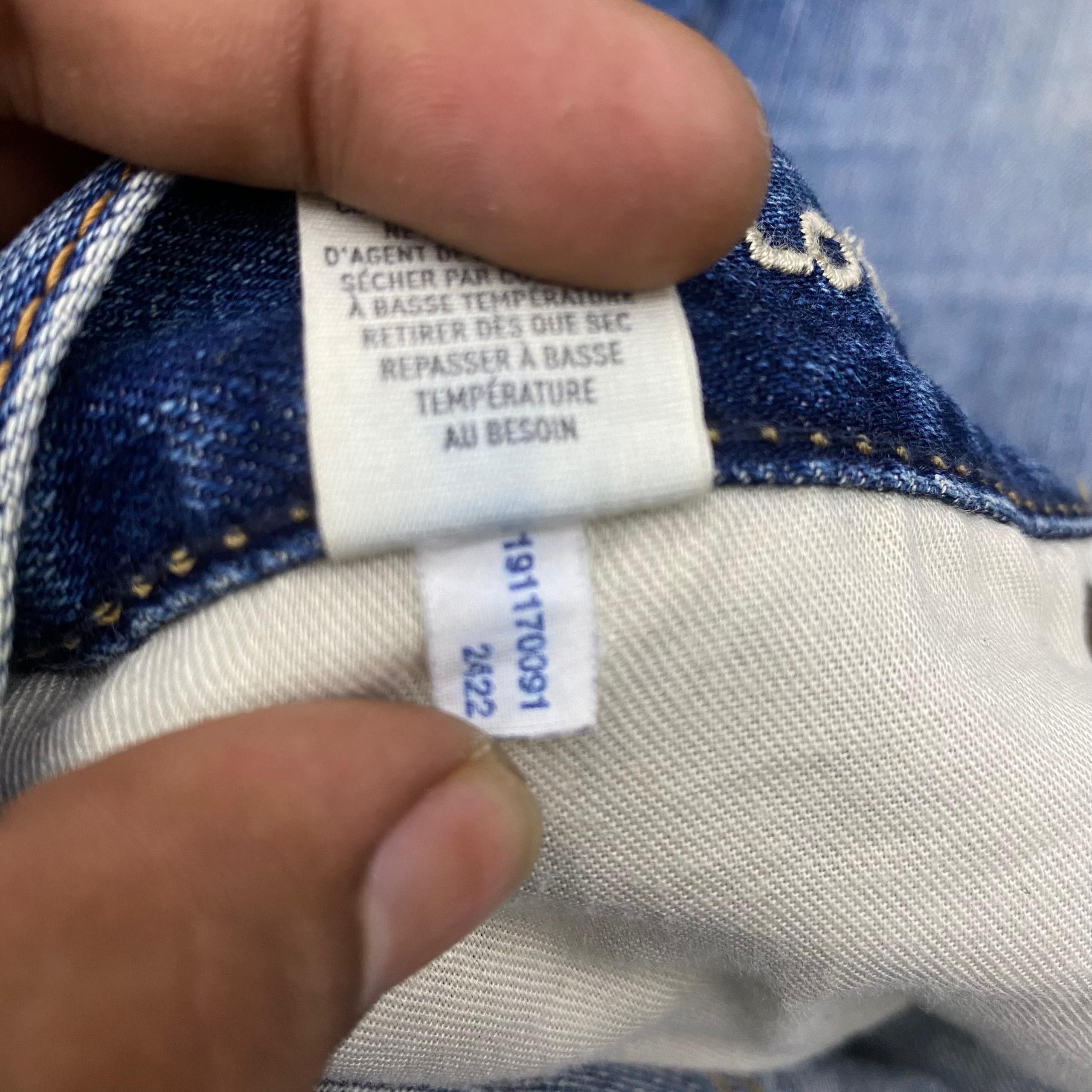American Eagle Outfitters 💥Vintage American Eagle Qutfitters Distressed Denim Size US 36 / EU 52 - 15 Thumbnail